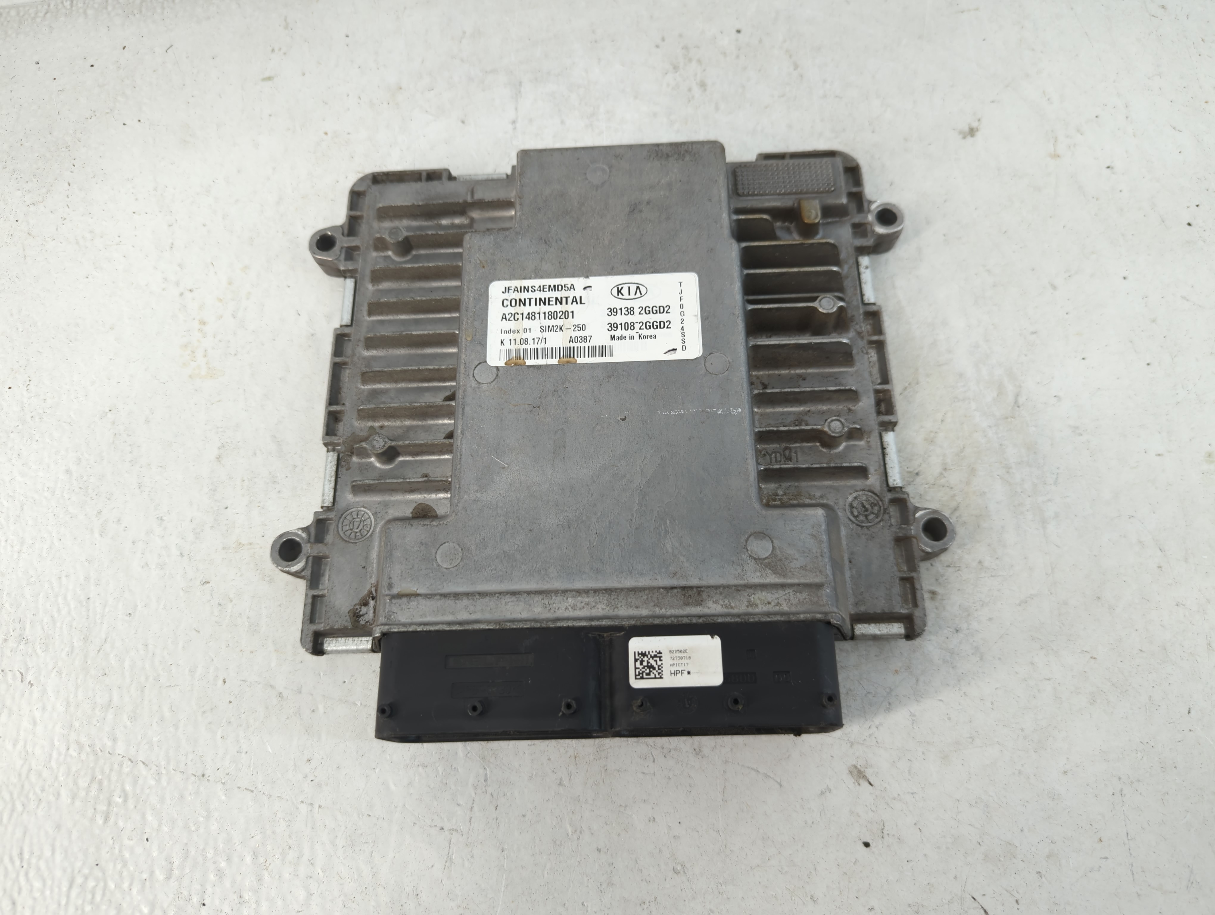 Picture of 2016-2018 Kia Optima Engine Control Computer Ecu Pcm Ecm Pcu Oem 878492