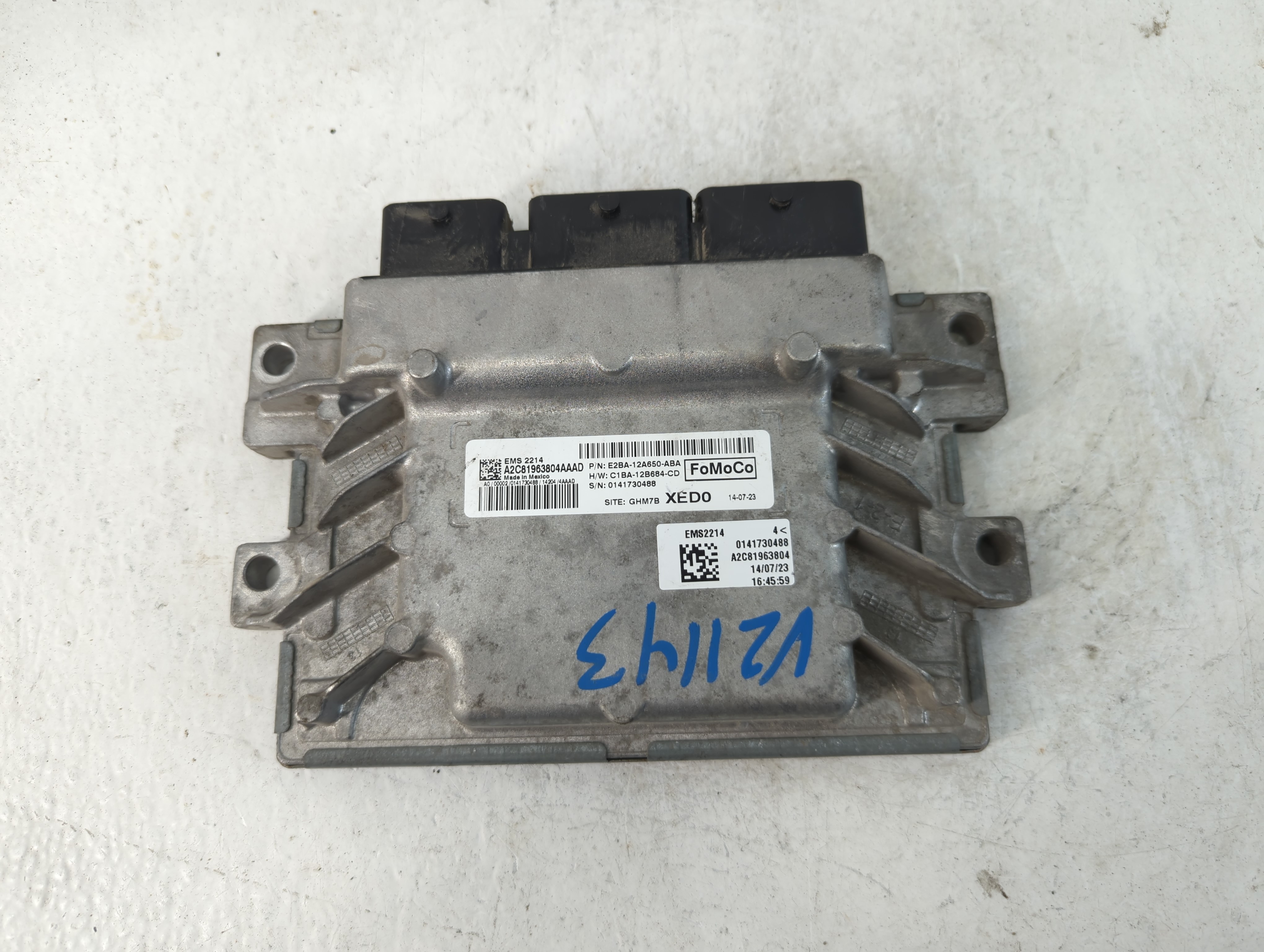 2014-2015 Ford Fiesta Engine Control Computer Ecu Pcm Ecm Pcu Oem 878556 - Oemusedautoparts1.com