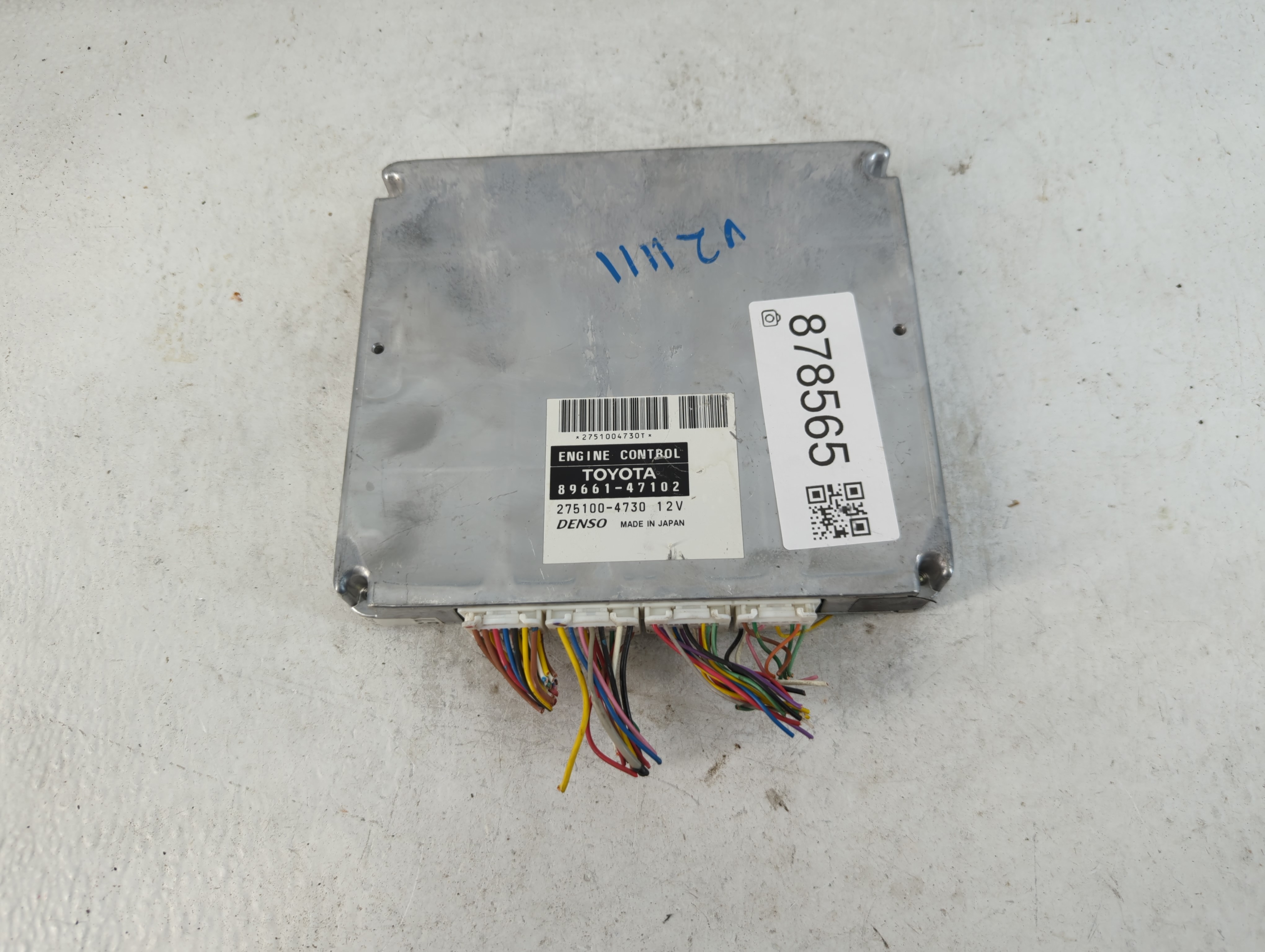 2004-2006 Toyota Prius Engine Control Computer Ecu Pcm Ecm Pcu Oem 878565 - Oemusedautoparts1.com