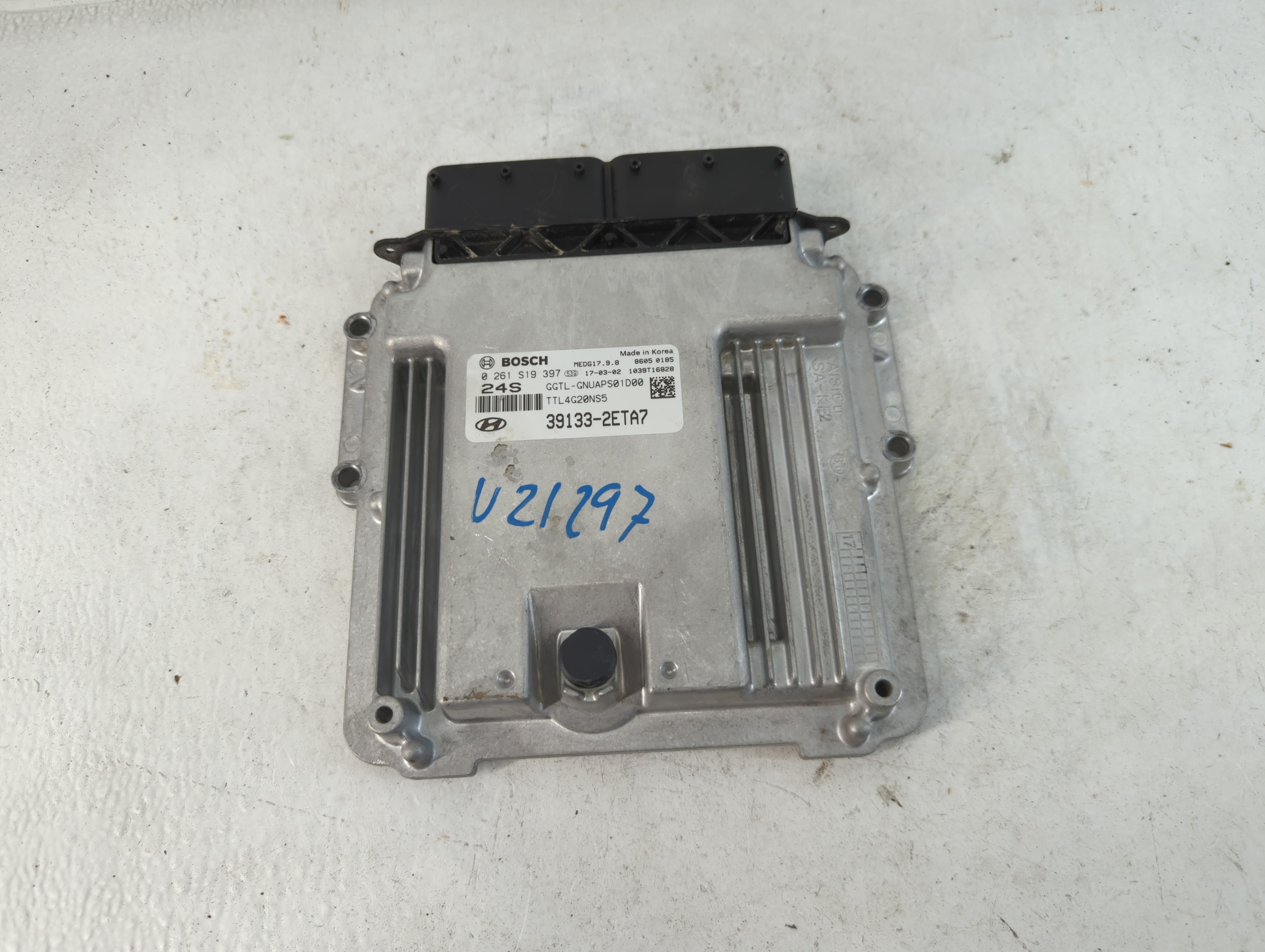 2016-2018 Hyundai Tucson Engine Control Computer Ecu Pcm Ecm Pcu Oem 878615 - Oemusedautoparts1.com