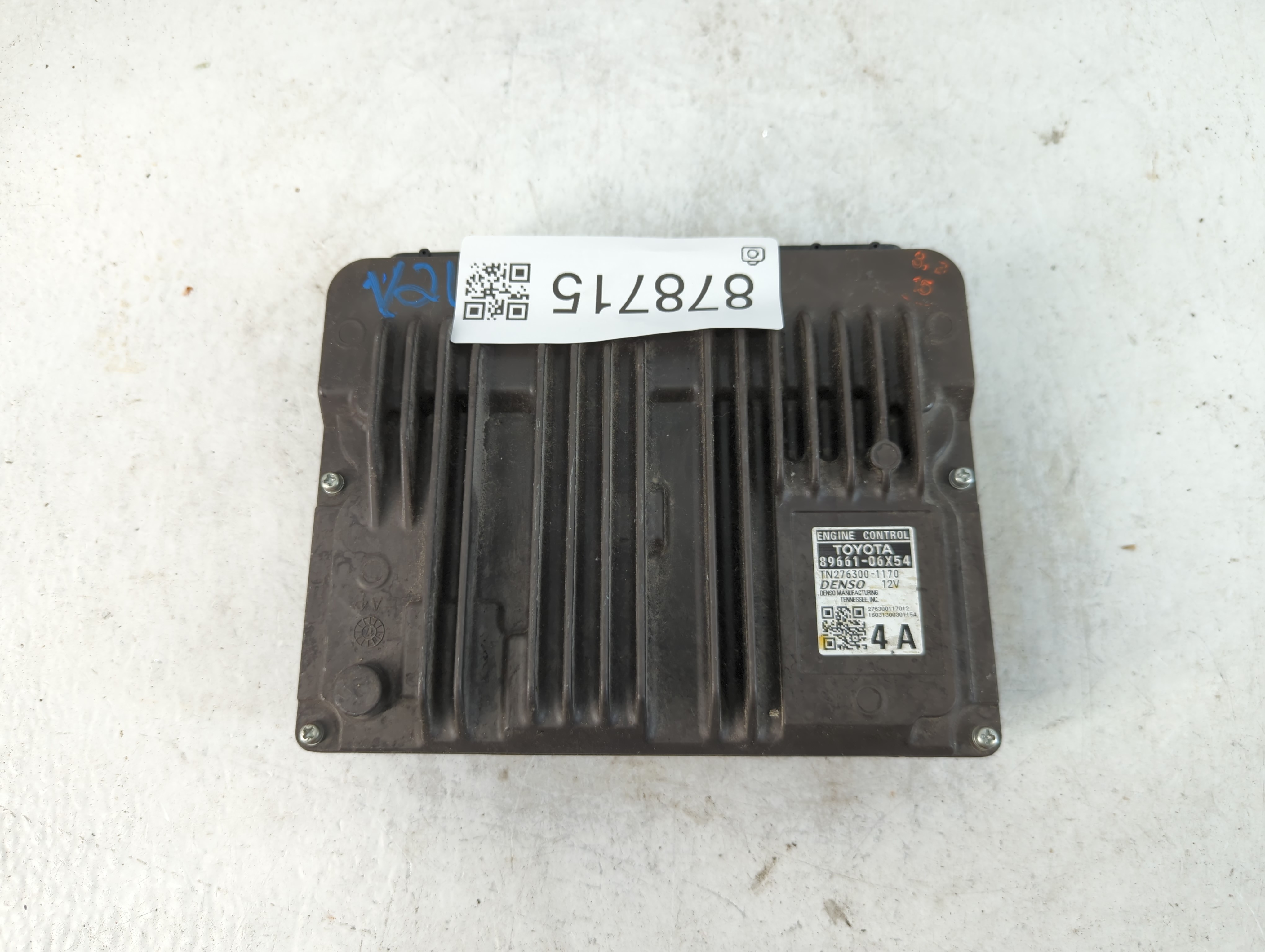 2018-2018 Toyota Camry Engine Control Computer Ecu Pcm Ecm Pcu Oem 878715 - Oemusedautoparts1.com