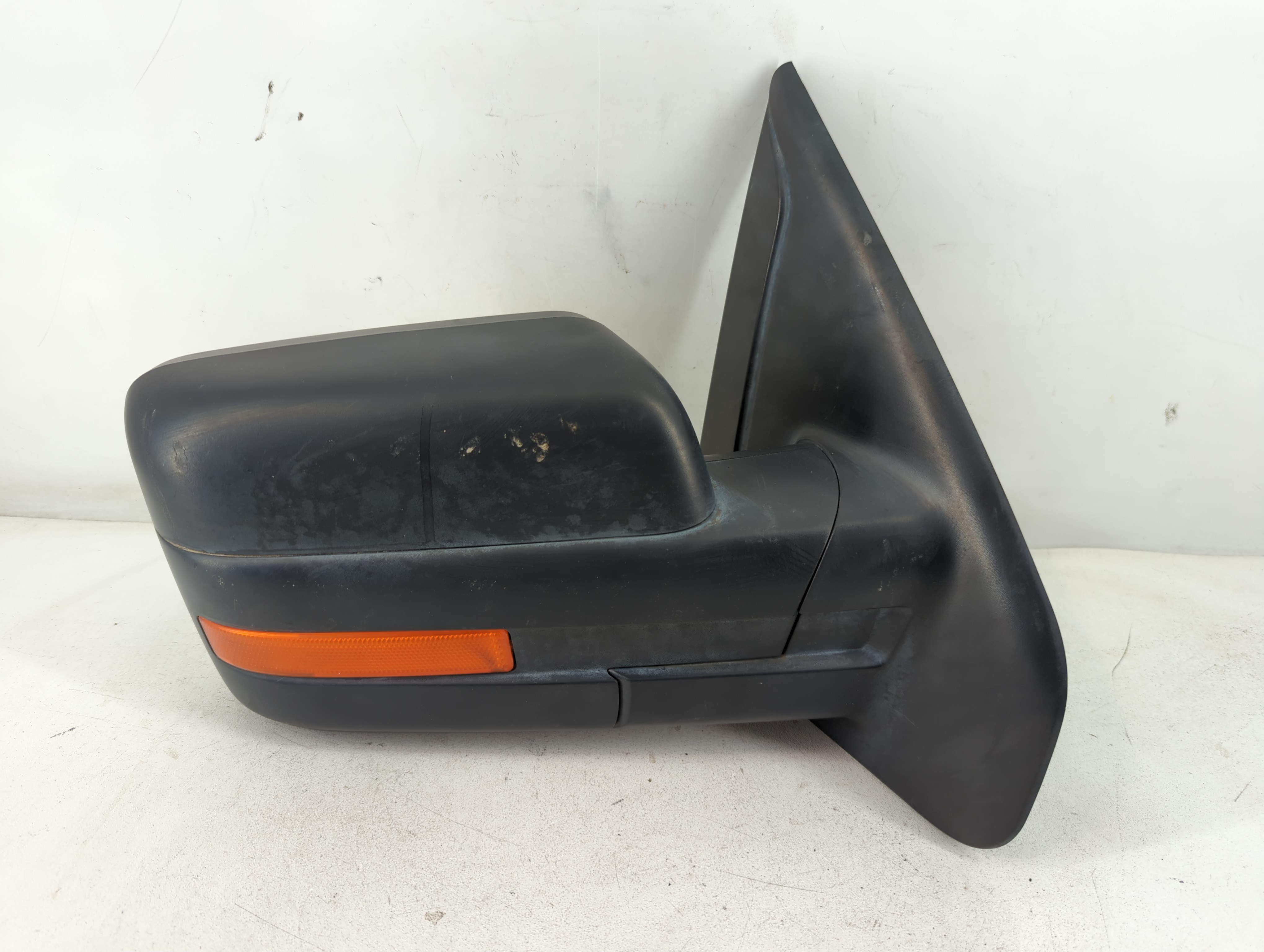 2009-2010 Ford F-150 Passenger Right Side View Power Door Mirror Black 878753 - Oemusedautoparts1.com