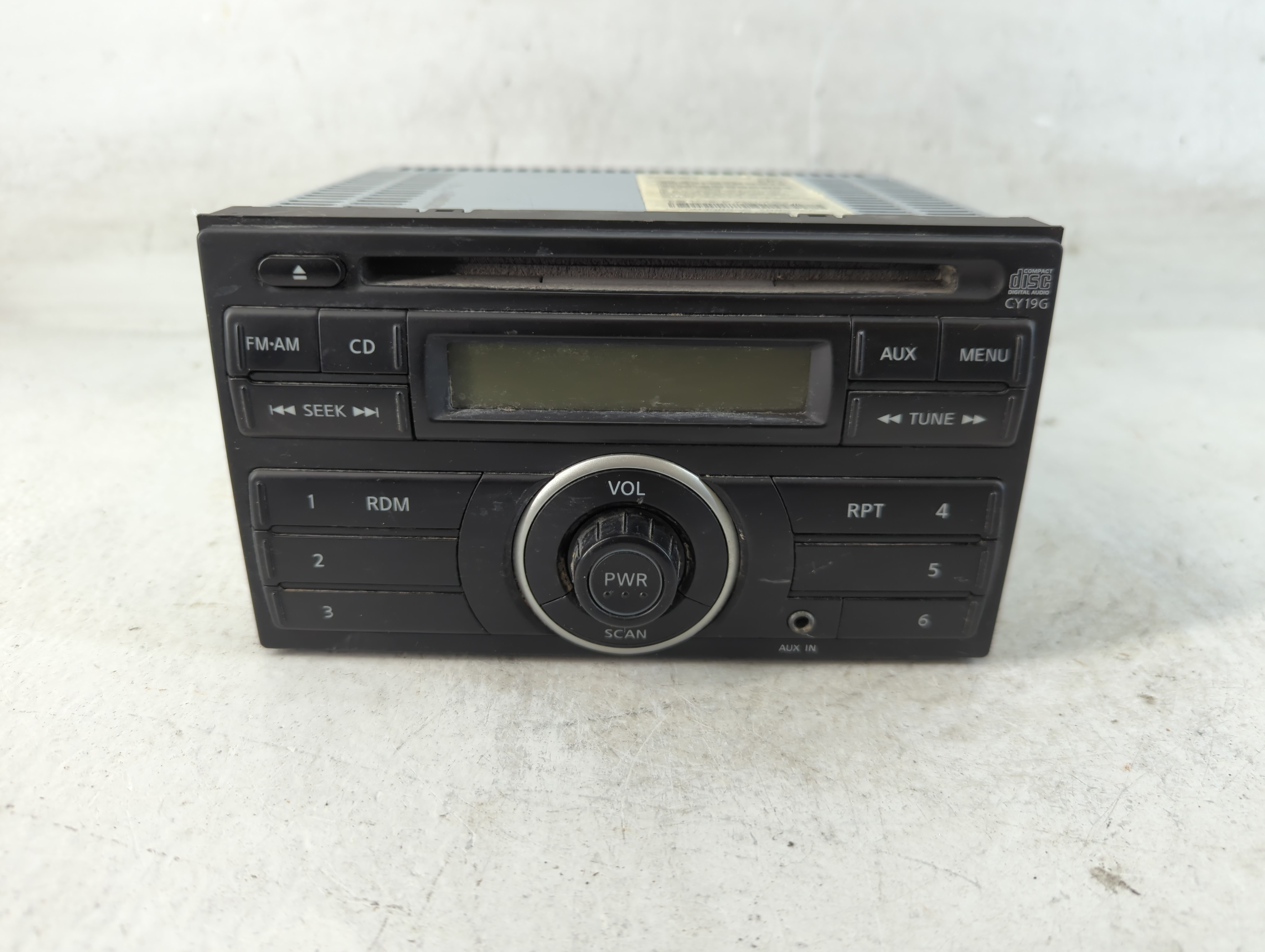 2012-2014 Nissan Versa Am Fm Cd Player Radio Receiver 878781 - Oemusedautoparts1.com