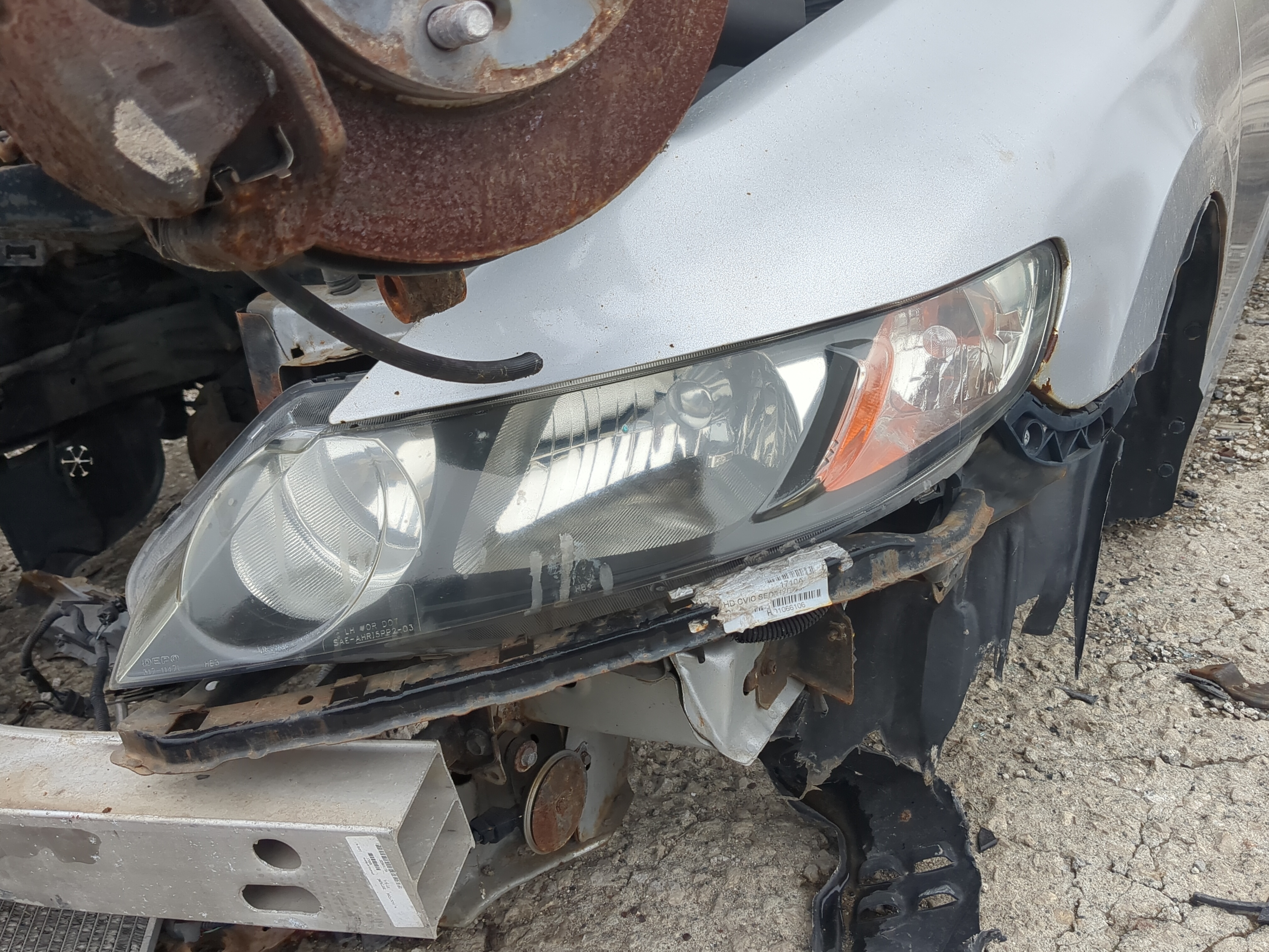 Picture of 2006-2011 Honda Civic Driver Left Oem Head Light Headlight Lamp 878849