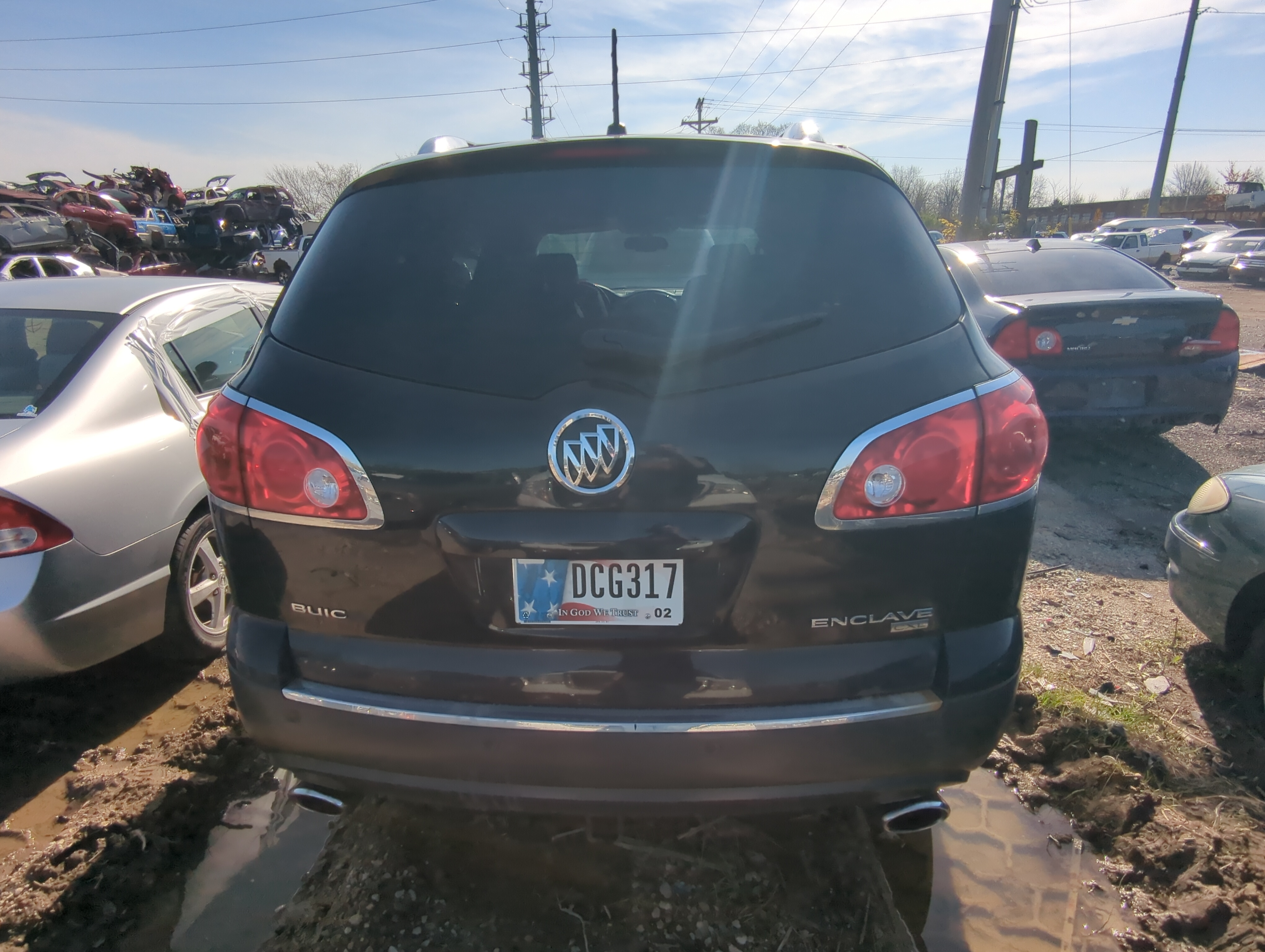 2008-2012 Buick Enclave Trunk/decklid/hatch/tailgate Oem 879347 - Oemusedautoparts1.com