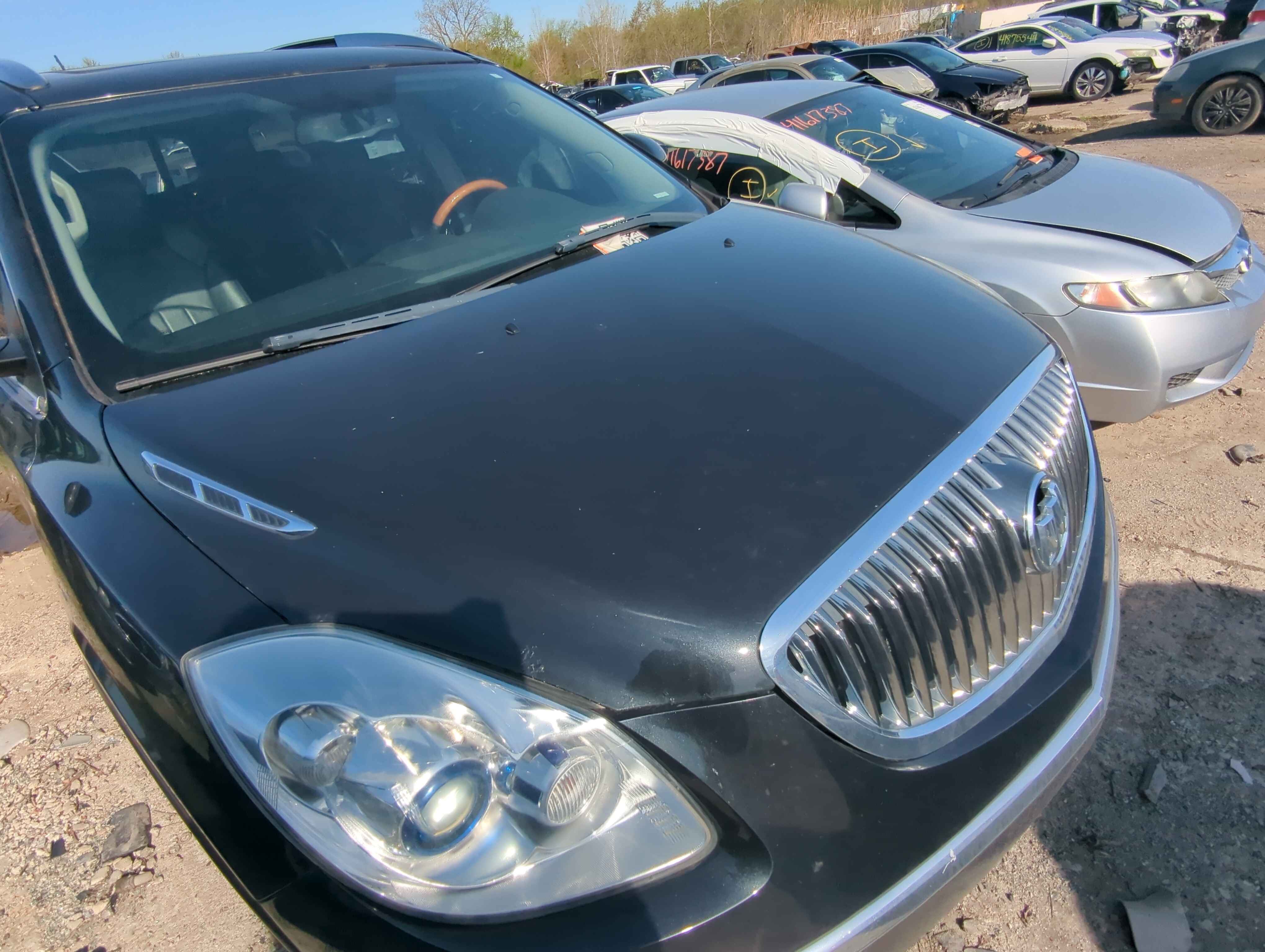 2009 Buick Enclave Hood Oem 879459 - Oemusedautoparts1.com