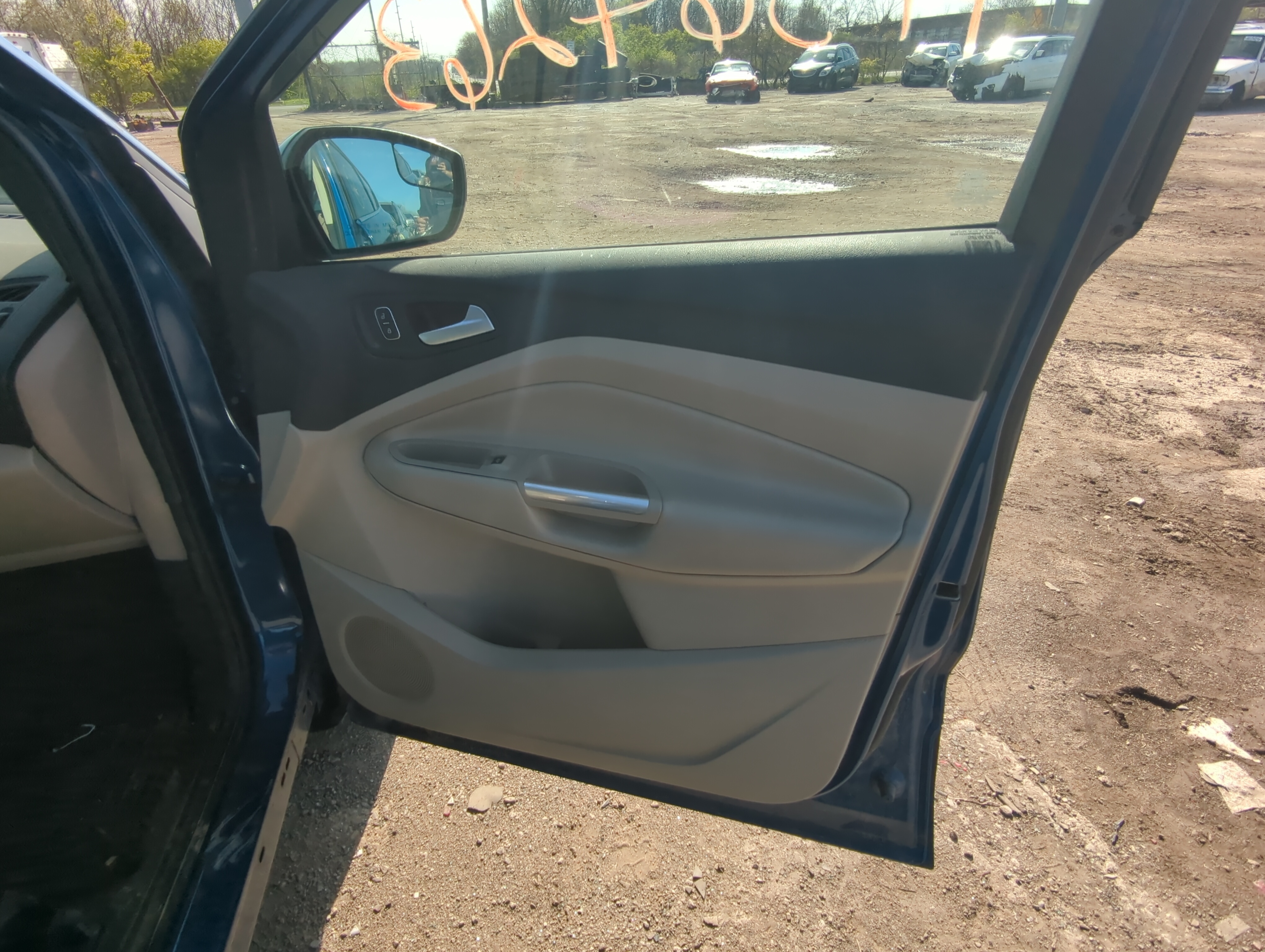 Picture of 2017 Ford Escape Front Right Passenger Interior Door Panel Trim 879752
