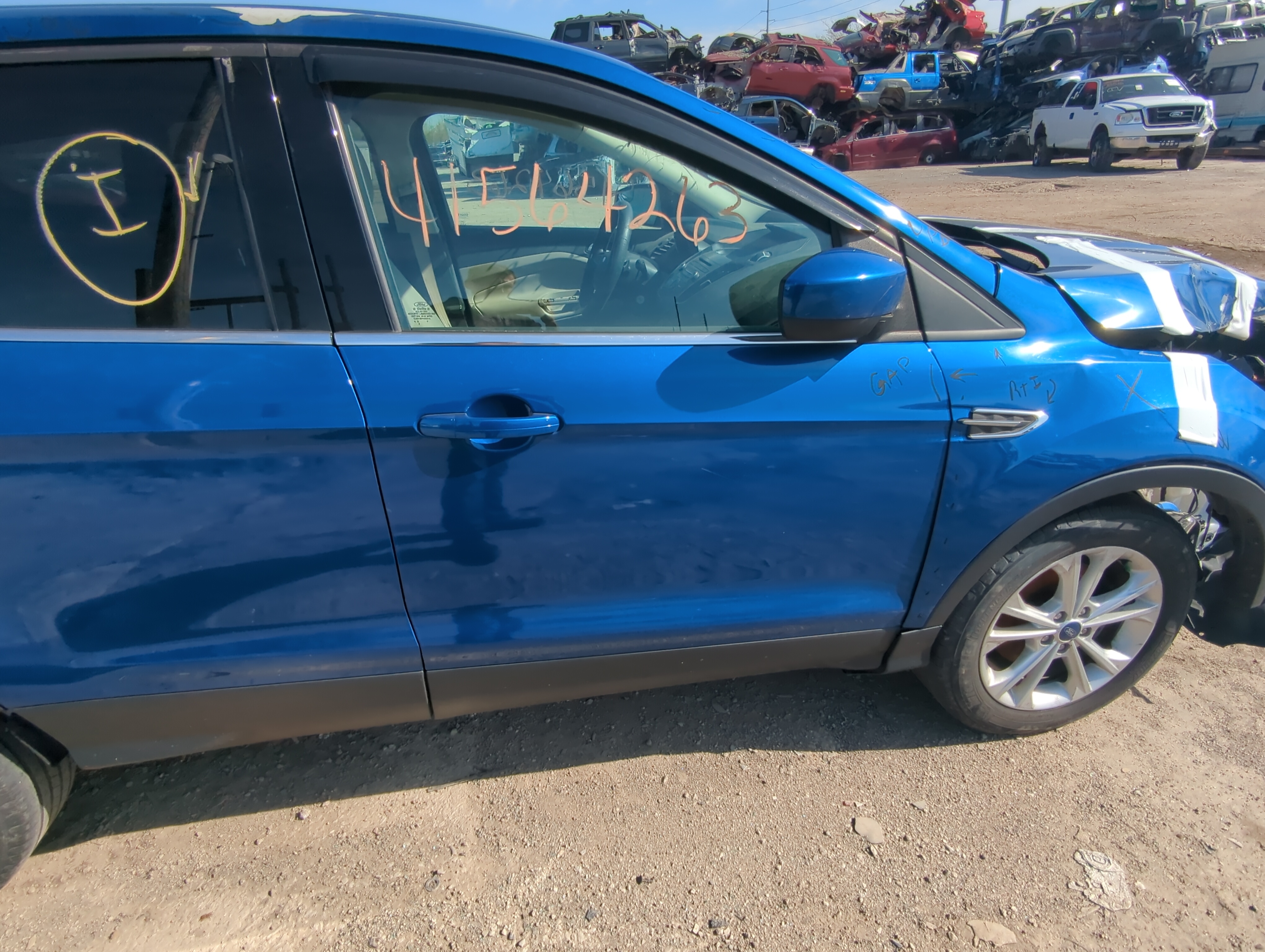 2016-2019 Ford Escape Passenger Front Door Oem 879779 - Oemusedautoparts1.com
