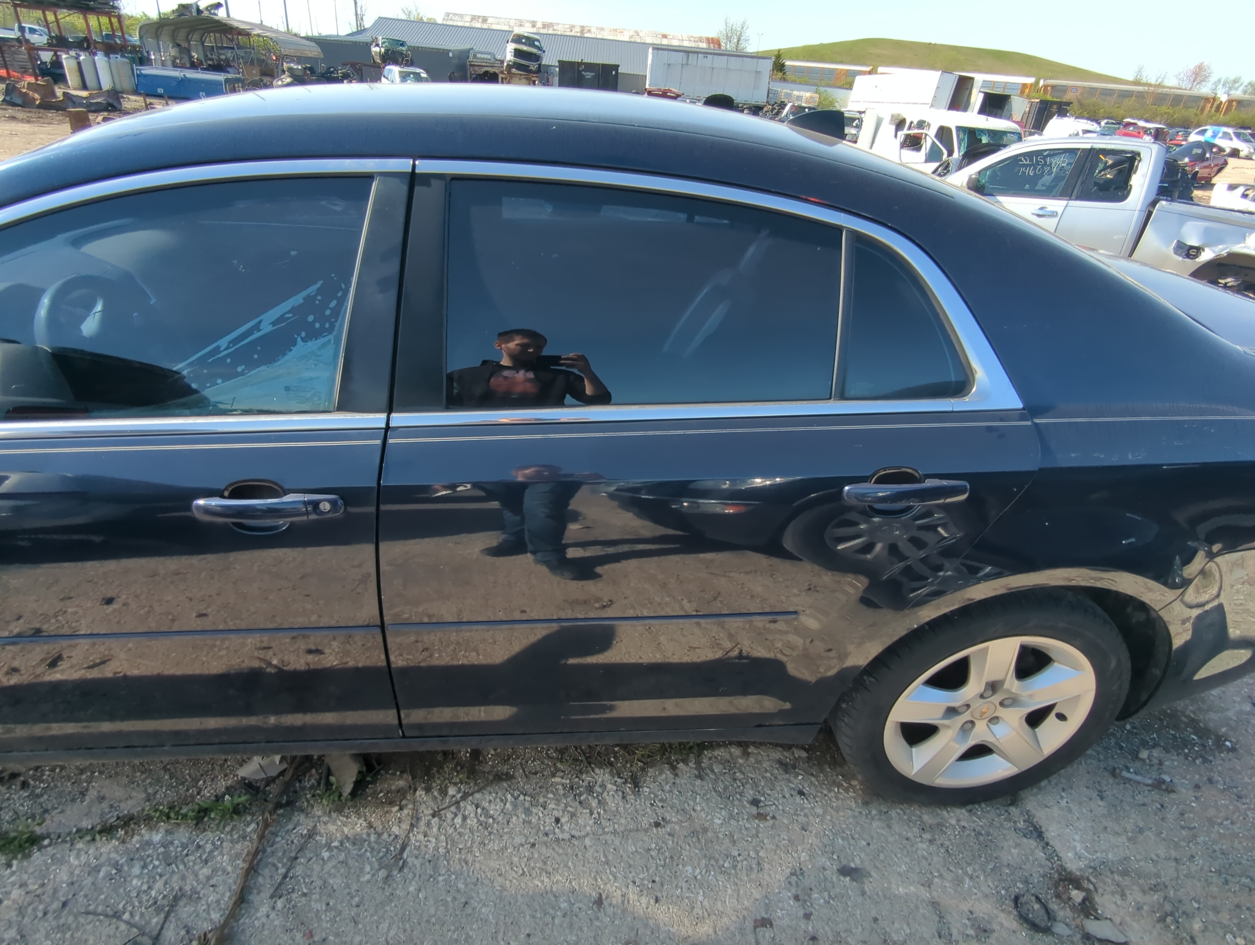 2008-2012 Chevrolet Malibu Driver Rear Door Oem 879896 - Oemusedautoparts1.com