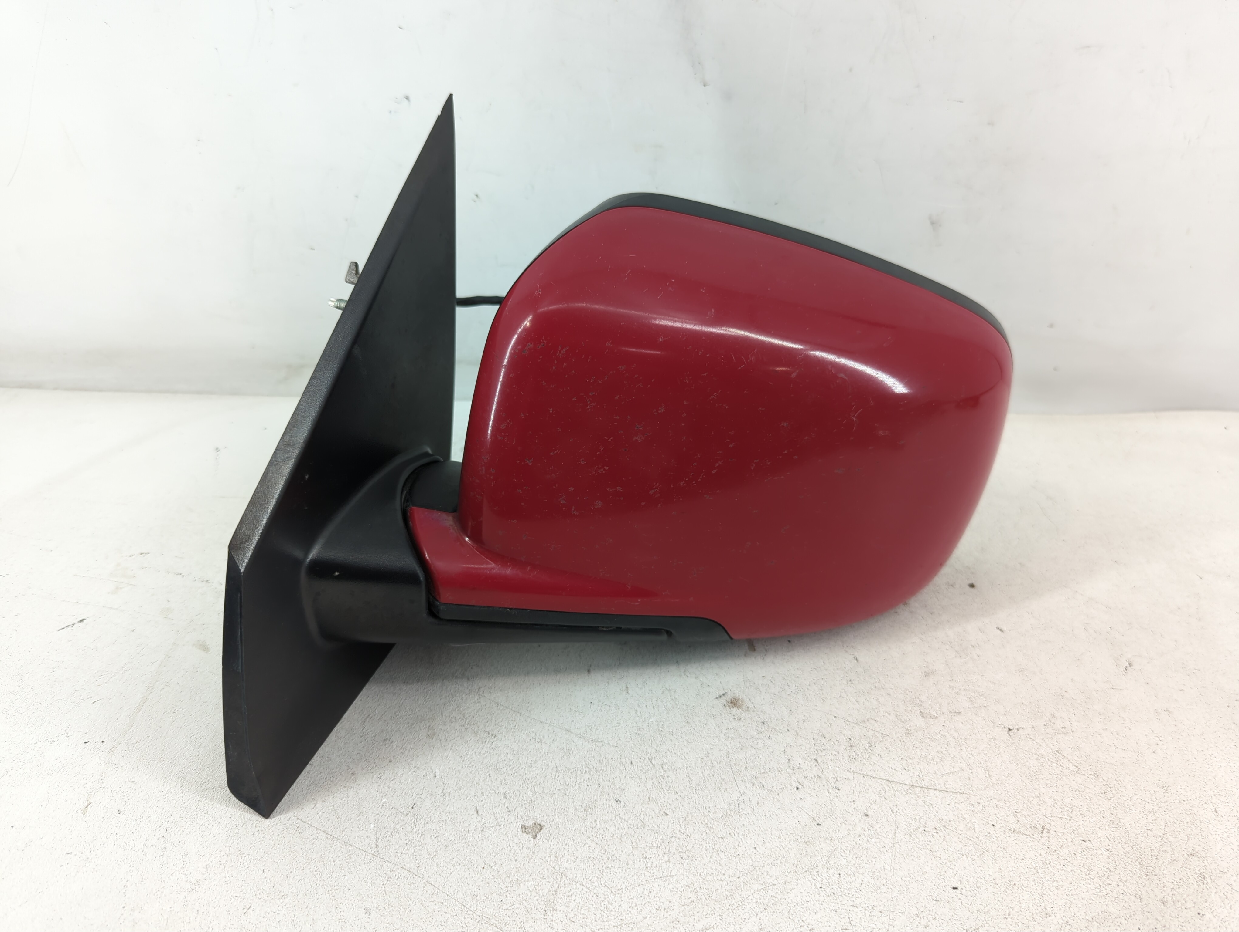 2013 Dodge Journey Driver Left Side View Power Door Mirror Red 880214 - Oemusedautoparts1.com