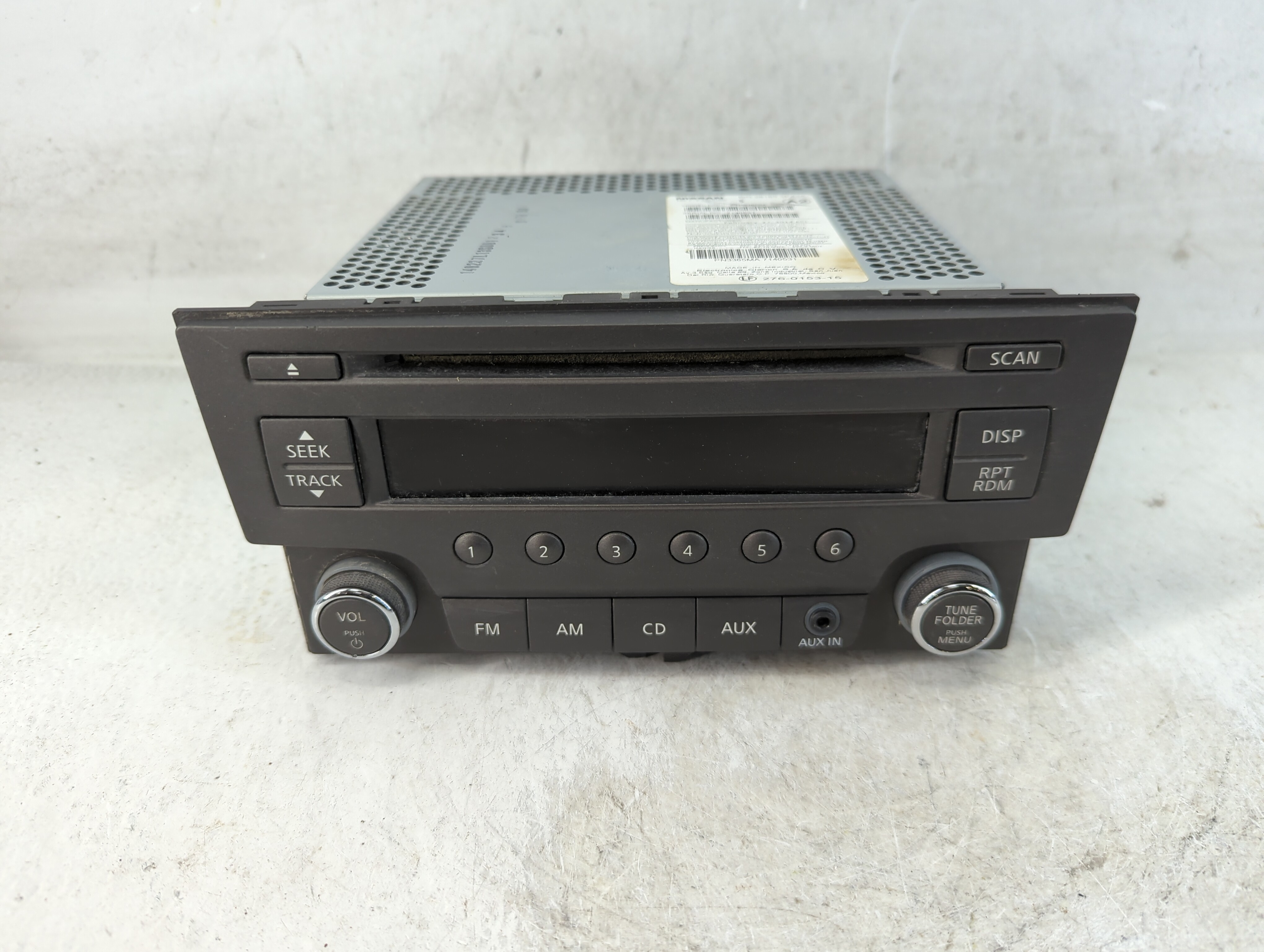 2013-2014 Nissan Sentra Am Fm Cd Player Radio Receiver 880221 - Oemusedautoparts1.com