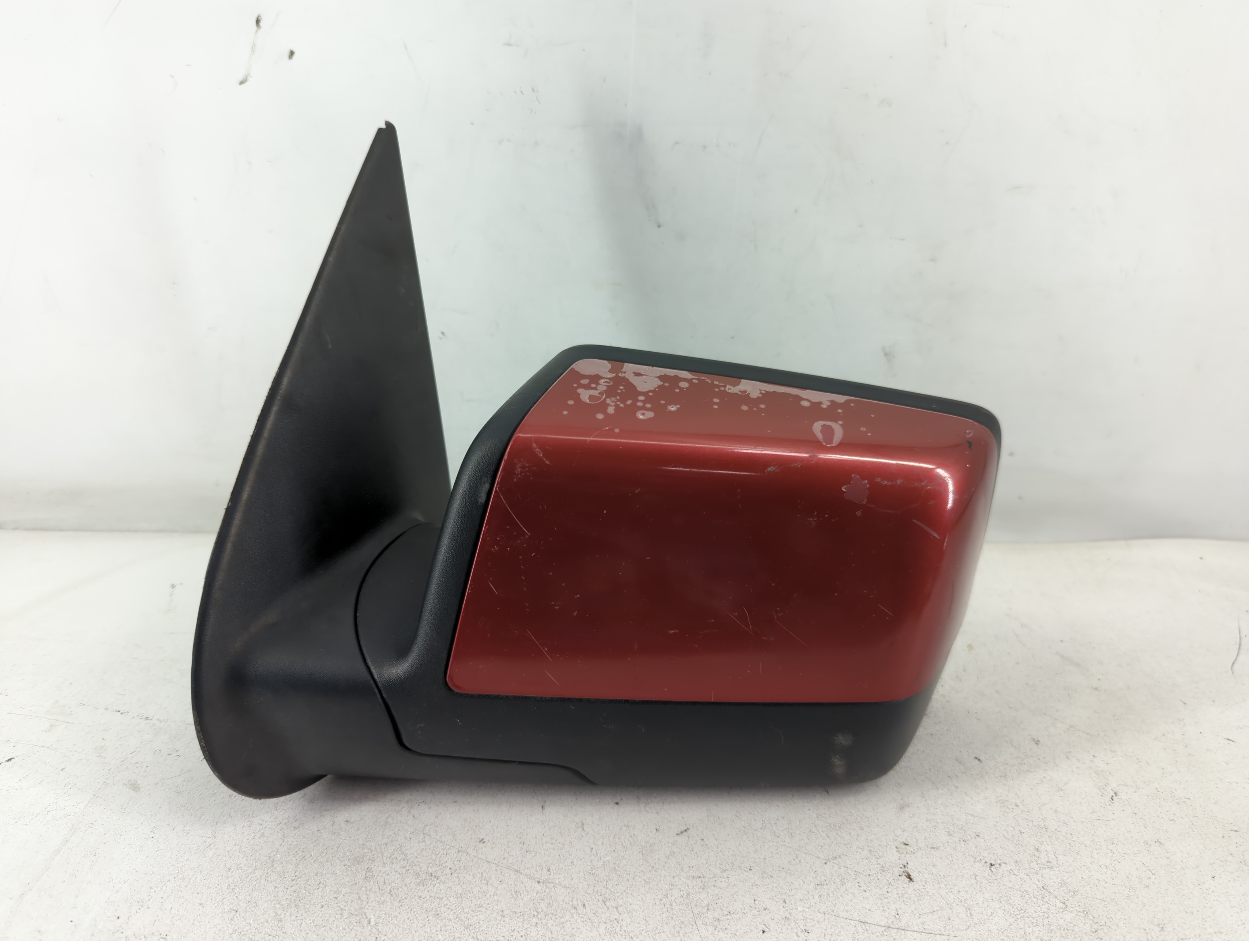 2006-2010 Ford Explorer Driver Left Side View Power Door Mirror Red 880269 - Oemusedautoparts1.com