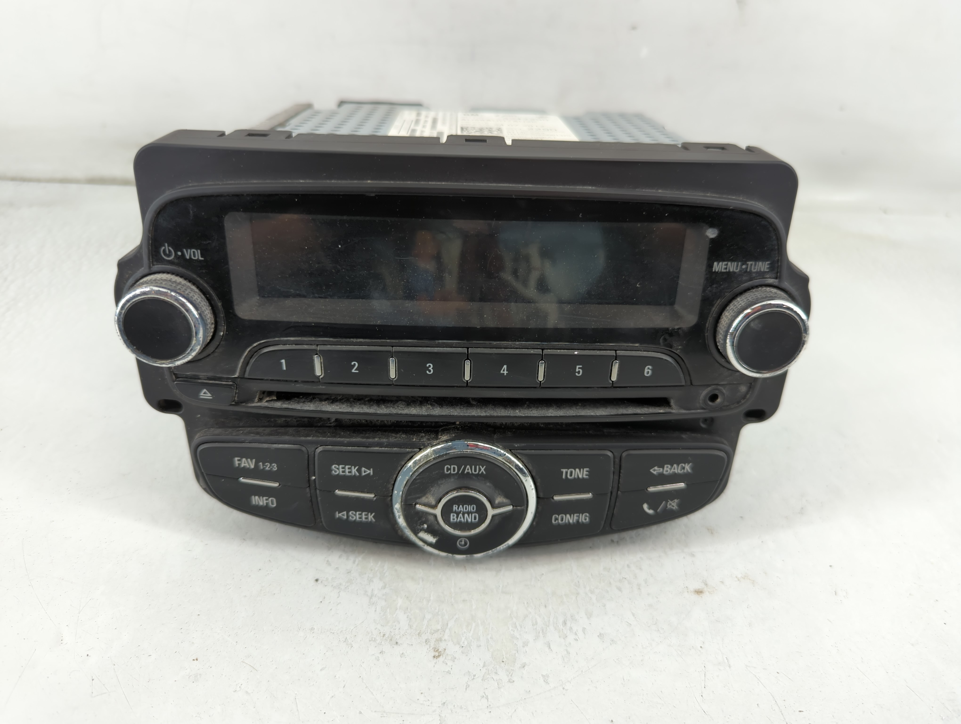 2013-2013 Chevrolet Sonic Am Fm Cd Player Radio Receiver 880296 - Oemusedautoparts1.com