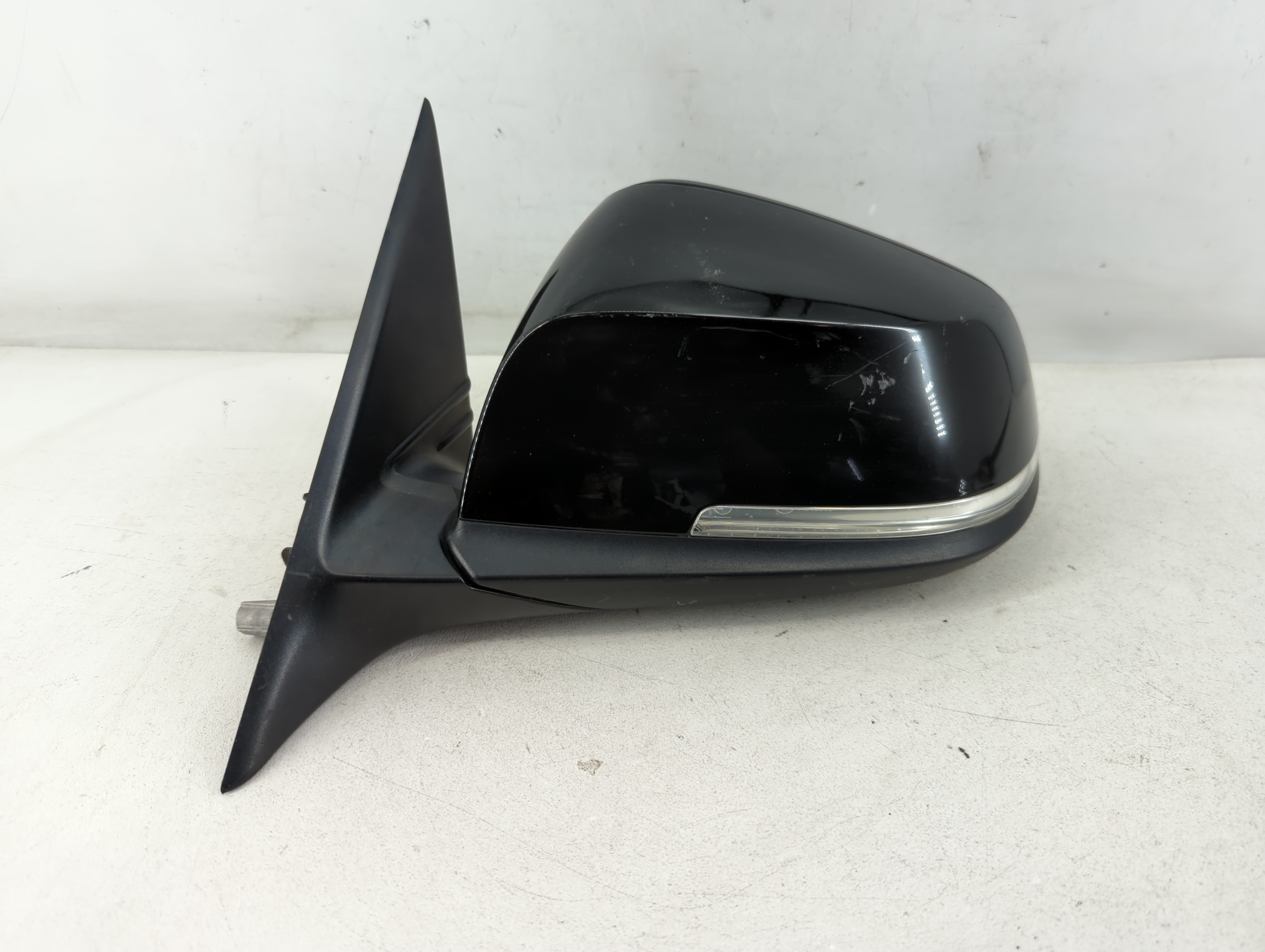 2010-2013 Bmw 328i Driver Left Side View Power Door Mirror Black 880298 - Oemusedautoparts1.com
