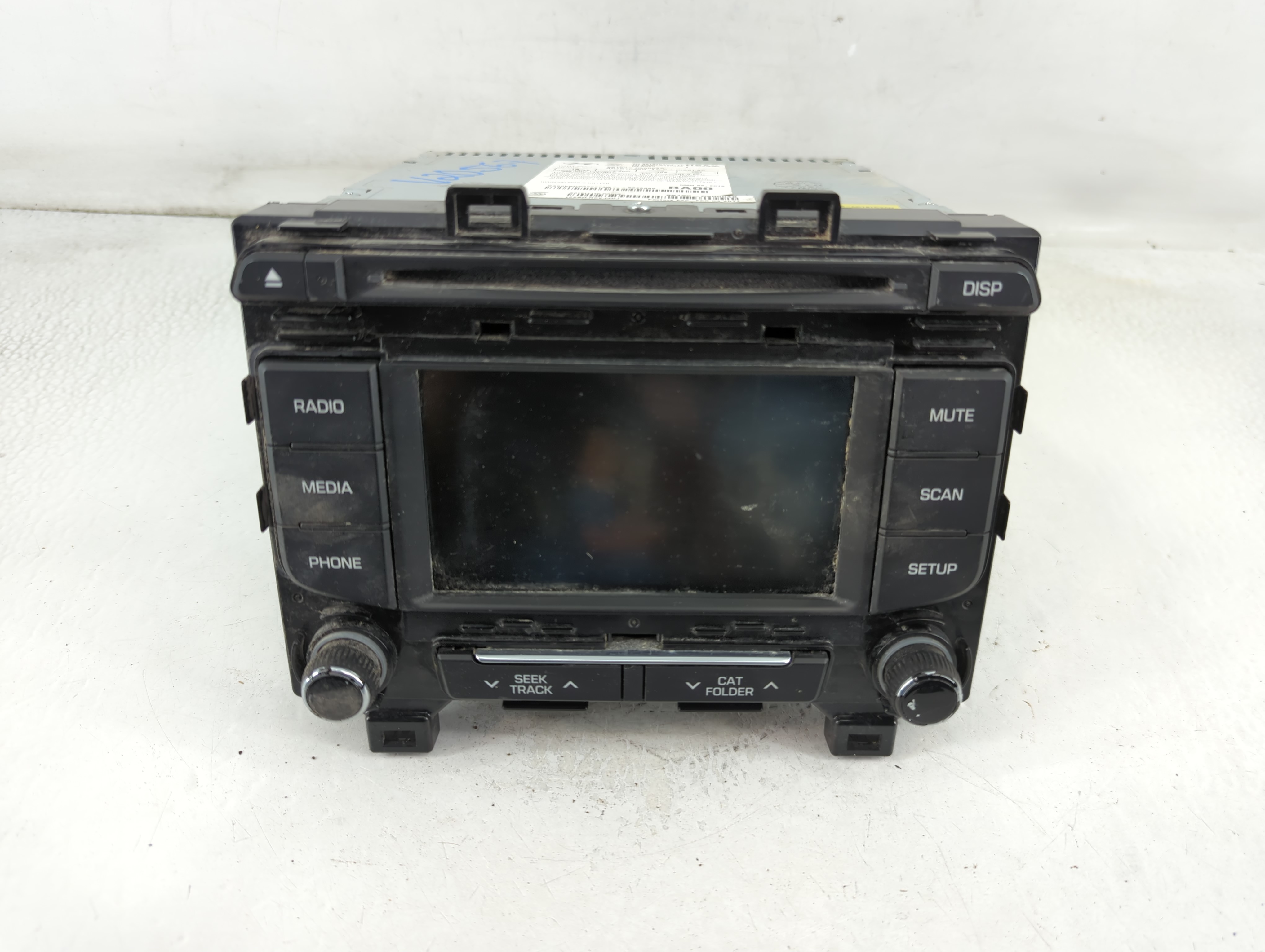 2015-2017 Hyundai Sonata Am Fm Cd Player Radio Receiver 880322 - Oemusedautoparts1.com