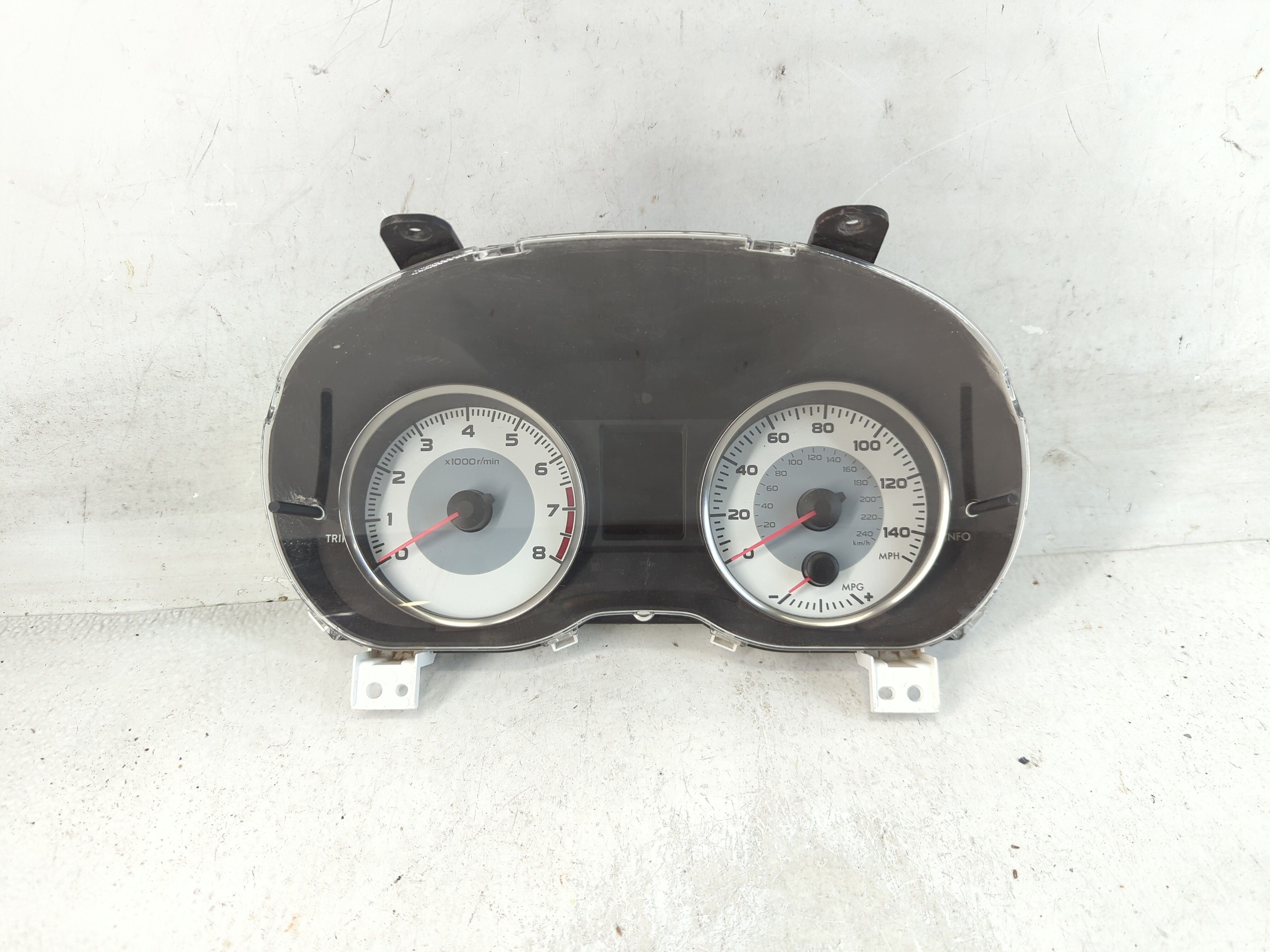 2012-2012 Subaru Impreza Speedometer Instrument Cluster Gauges 85003fj031 880445 - Oemusedautoparts1.com
