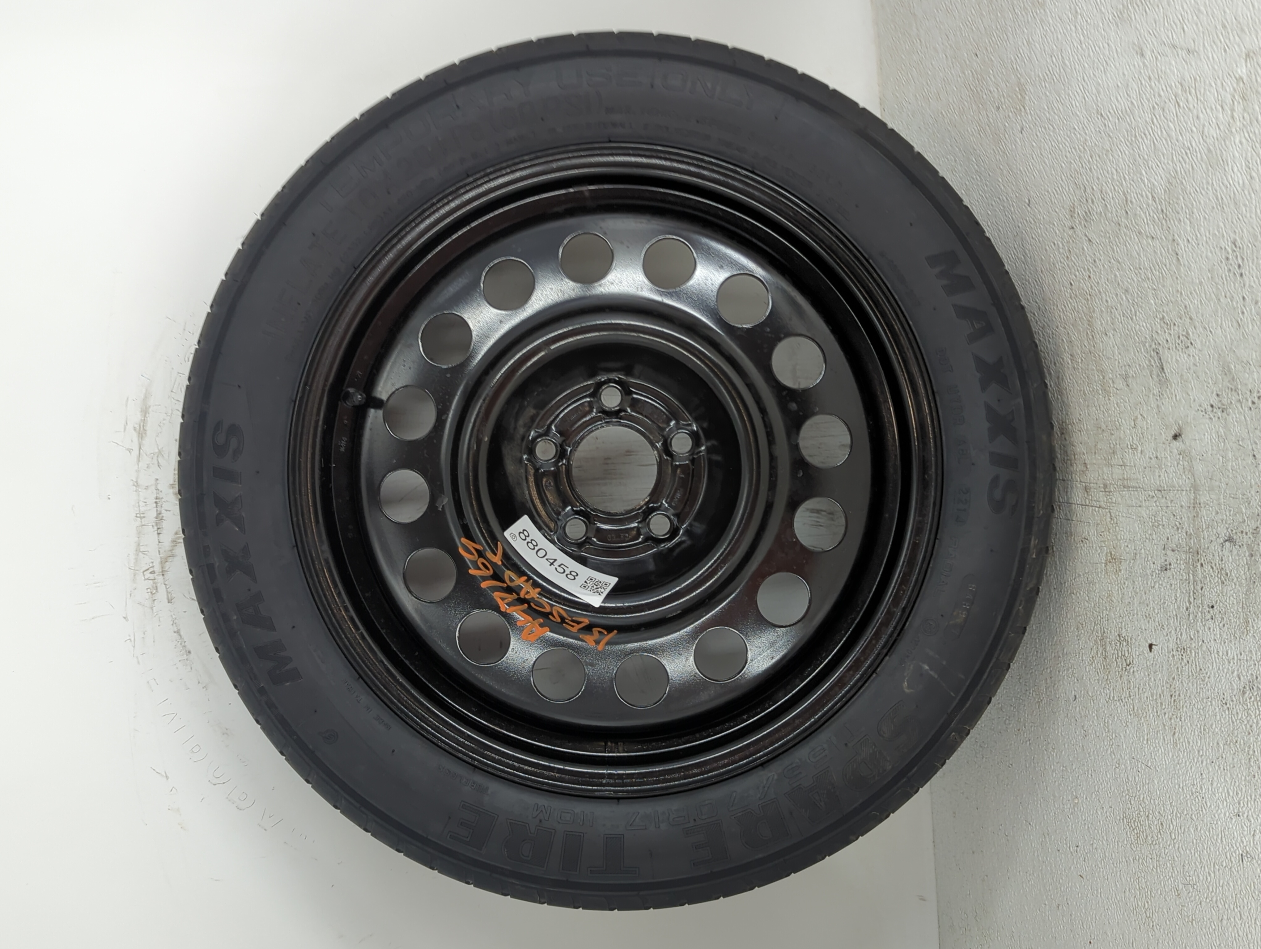 Picture of 2013-2014 Ford Mustang Spare Donut Tire Wheel Rim Oem 880458