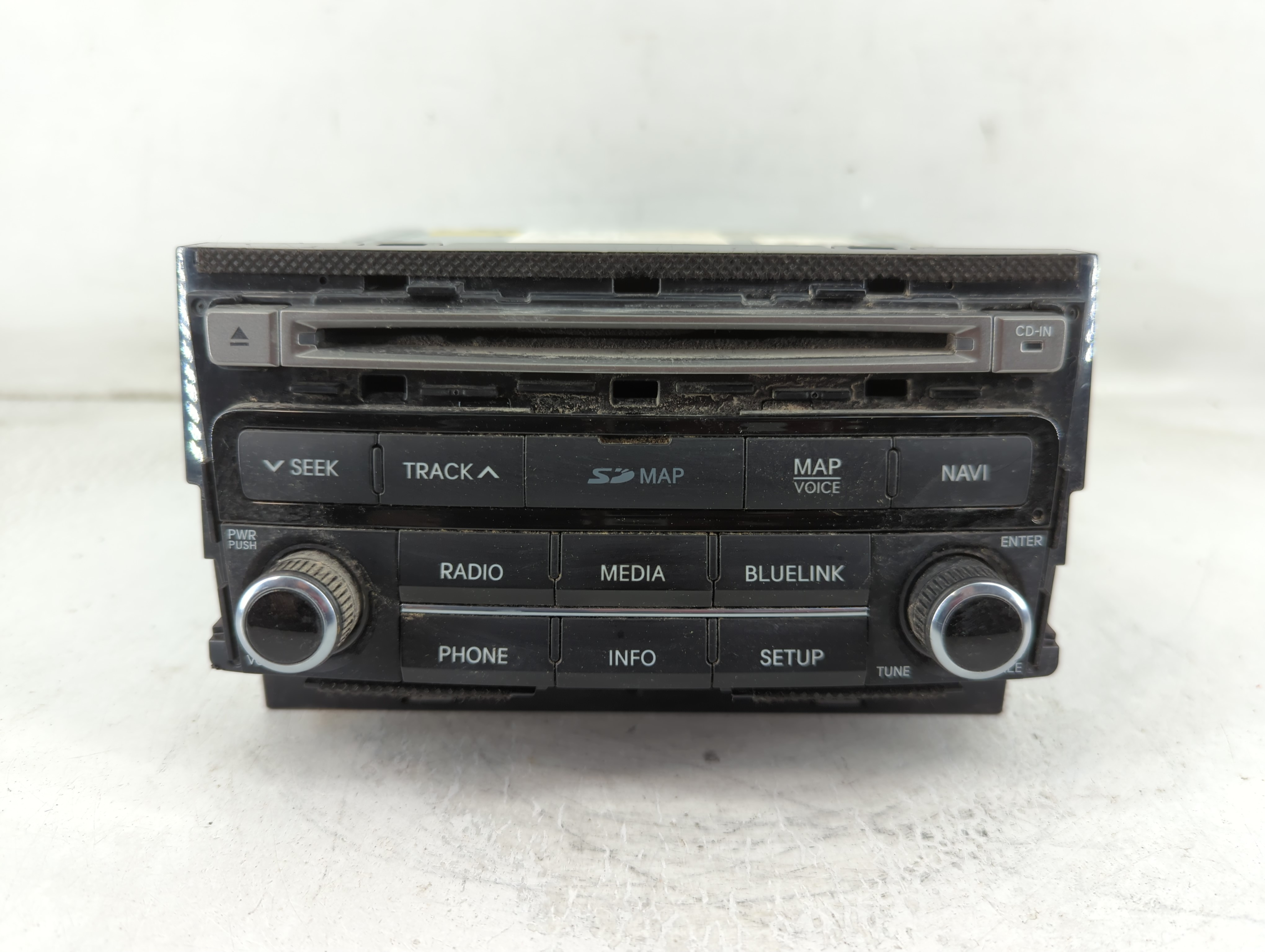 2015-2017 Hyundai Azera Am Fm Cd Player Radio Receiver 880474 - Oemusedautoparts1.com