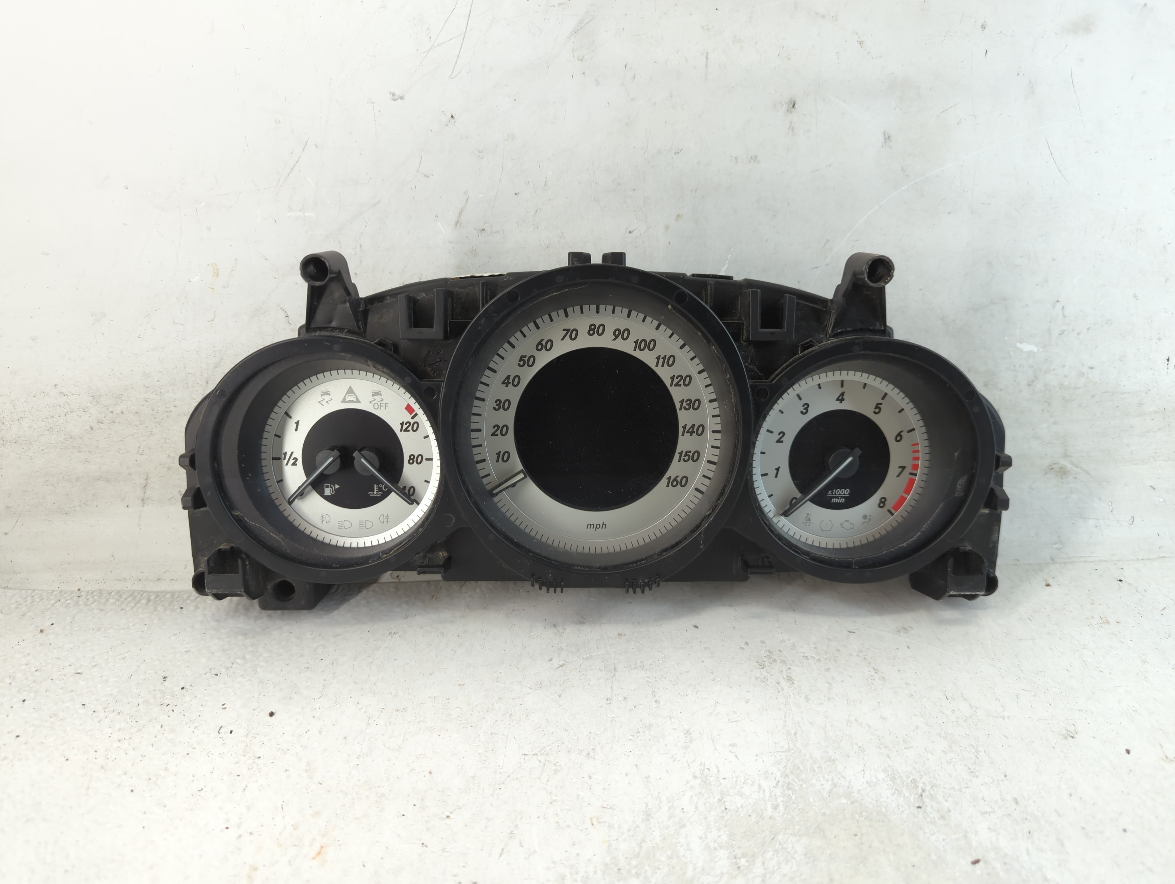 2012-2012 Mercedes-benz C250 Speedometer Instrument Cluster Gauges 880496 - Oemusedautoparts1.com