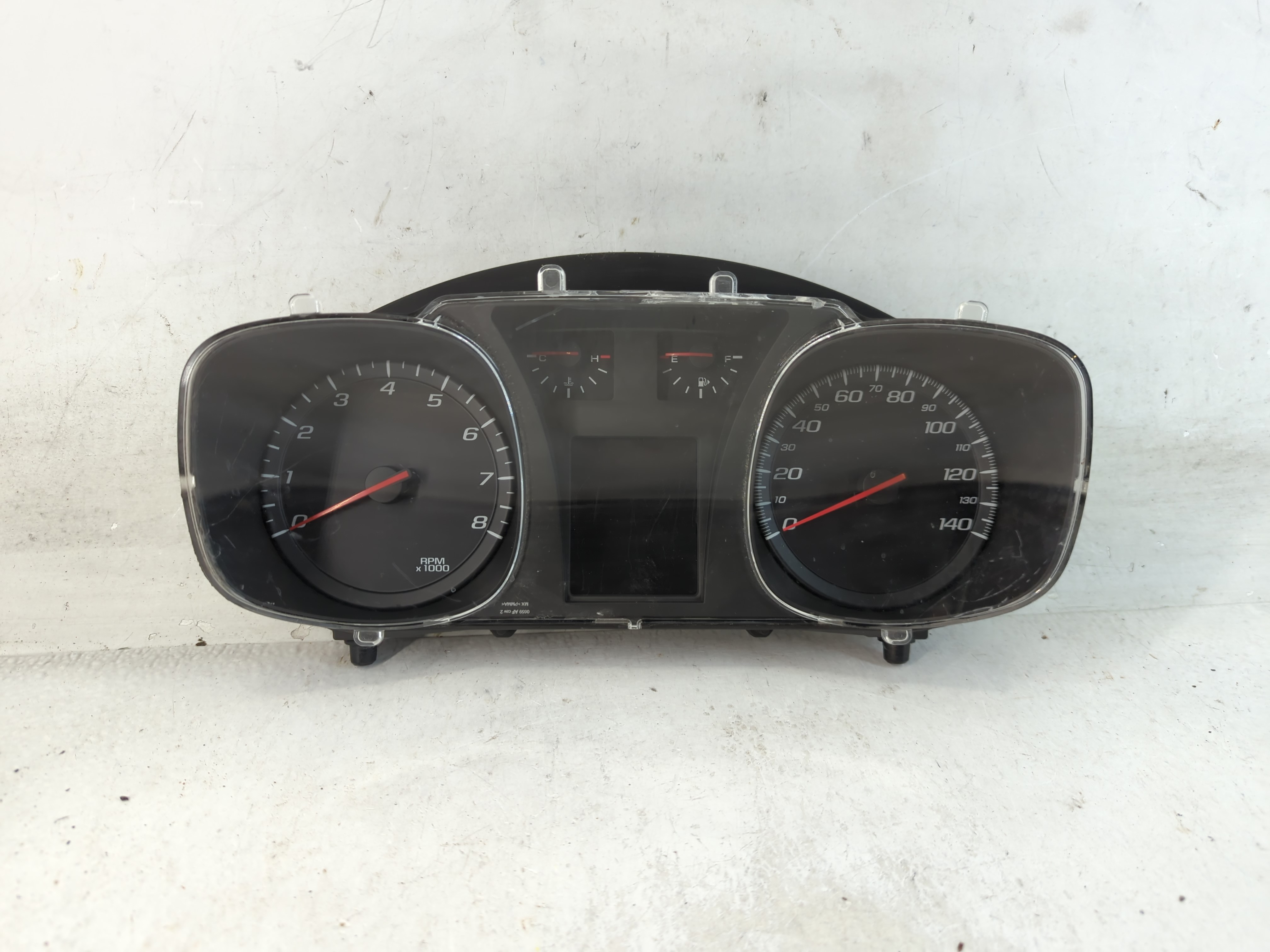 2010-2010 Chevrolet Equinox Speedometer Instrument Cluster Gauges 880548 - Oemusedautoparts1.com