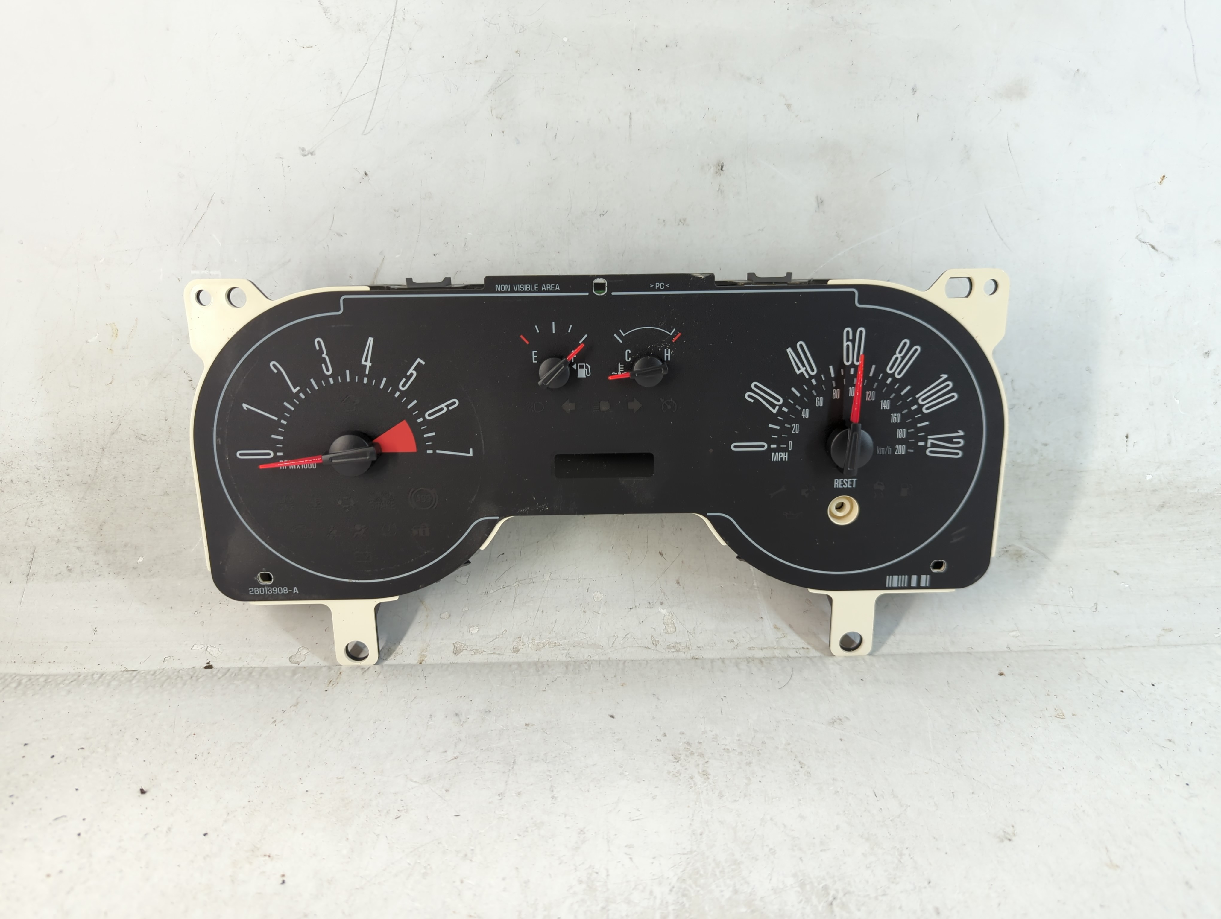 2007-2009 Ford Mustang Speedometer Instrument Cluster Gauges 880642 - Oemusedautoparts1.com