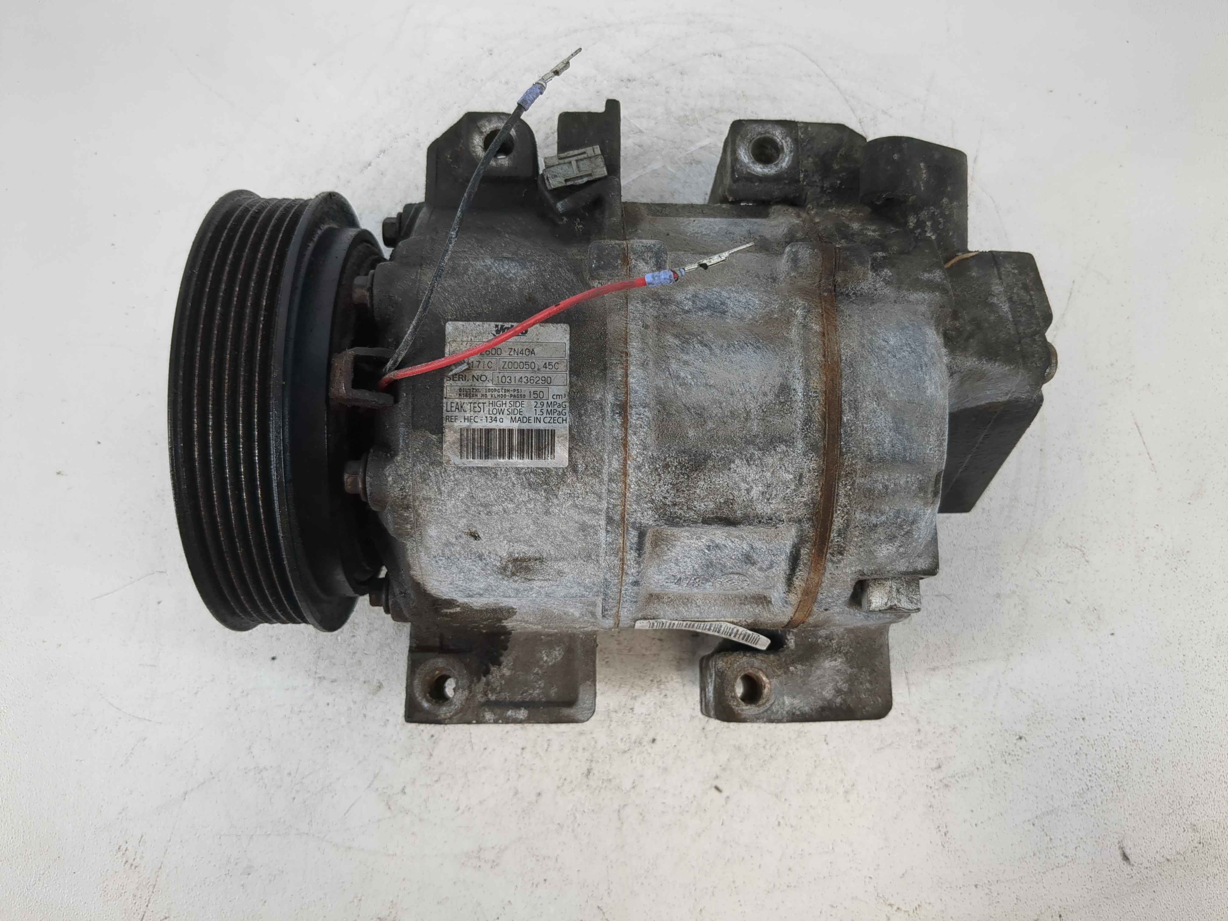 Picture of 2007-2013 Nissan Altima Air Conditioning A/c Ac Compressor Oem 880909