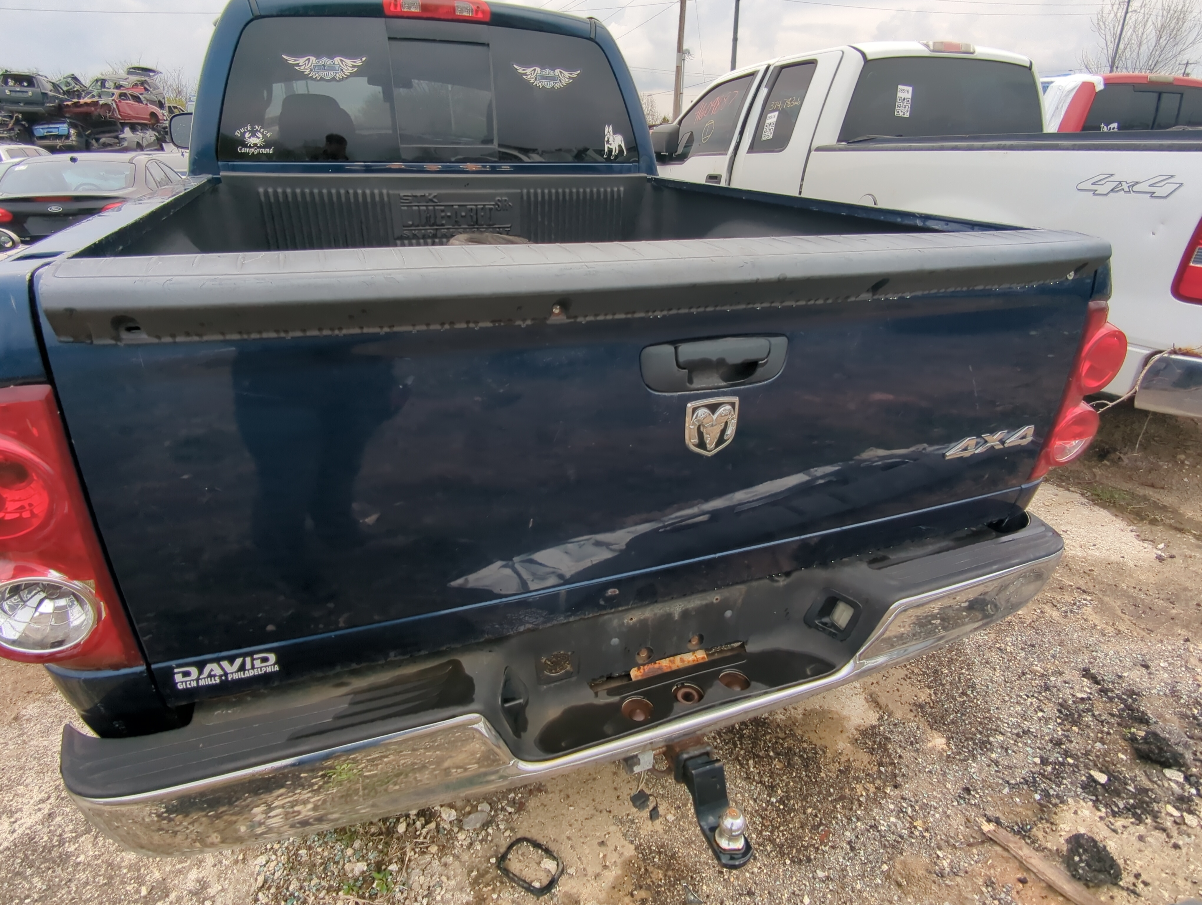 2002-2008 Dodge Ram 1500 Trunk/decklid/hatch/tailgate Oem 881091 - Oemusedautoparts1.com