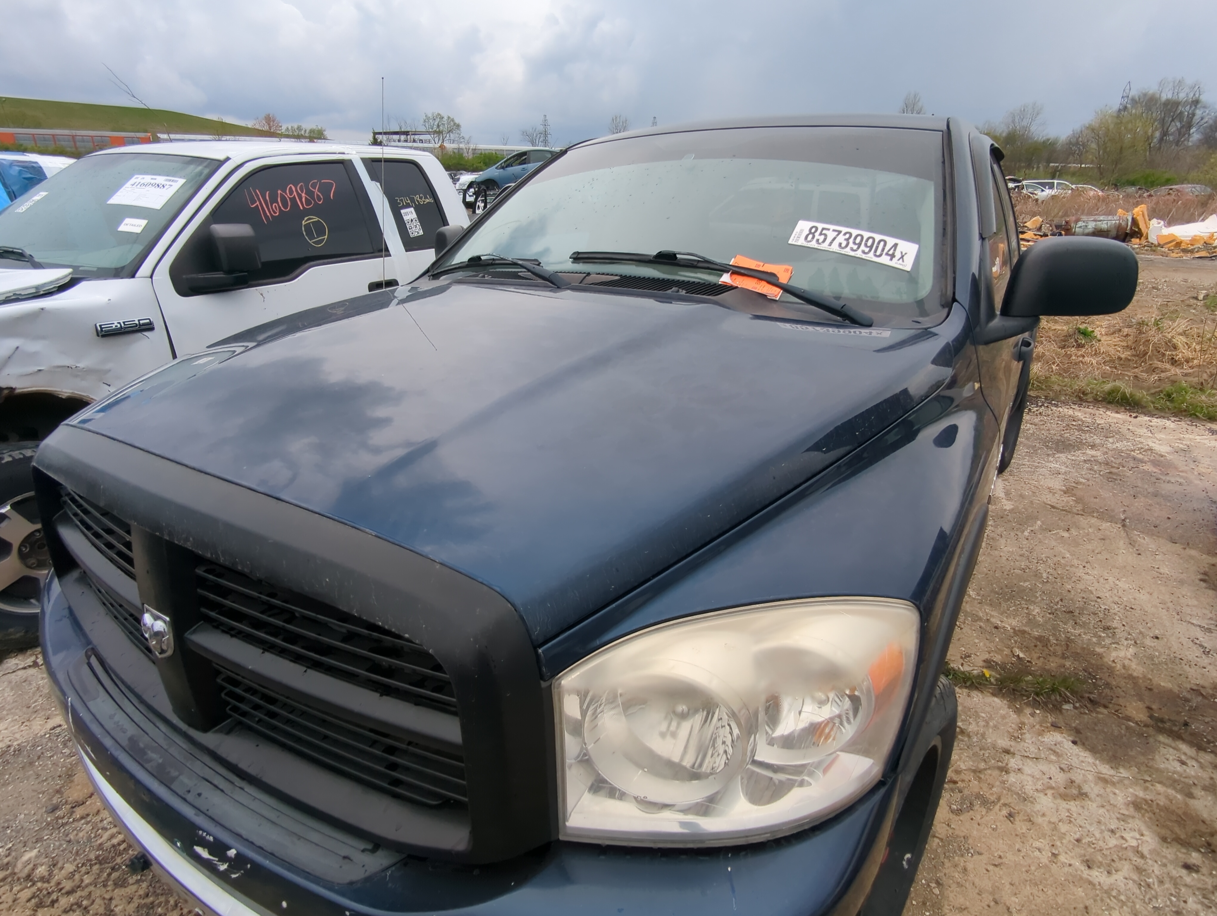 2002-2008 Dodge Ram 1500 Hood Oem 881127 - Oemusedautoparts1.com