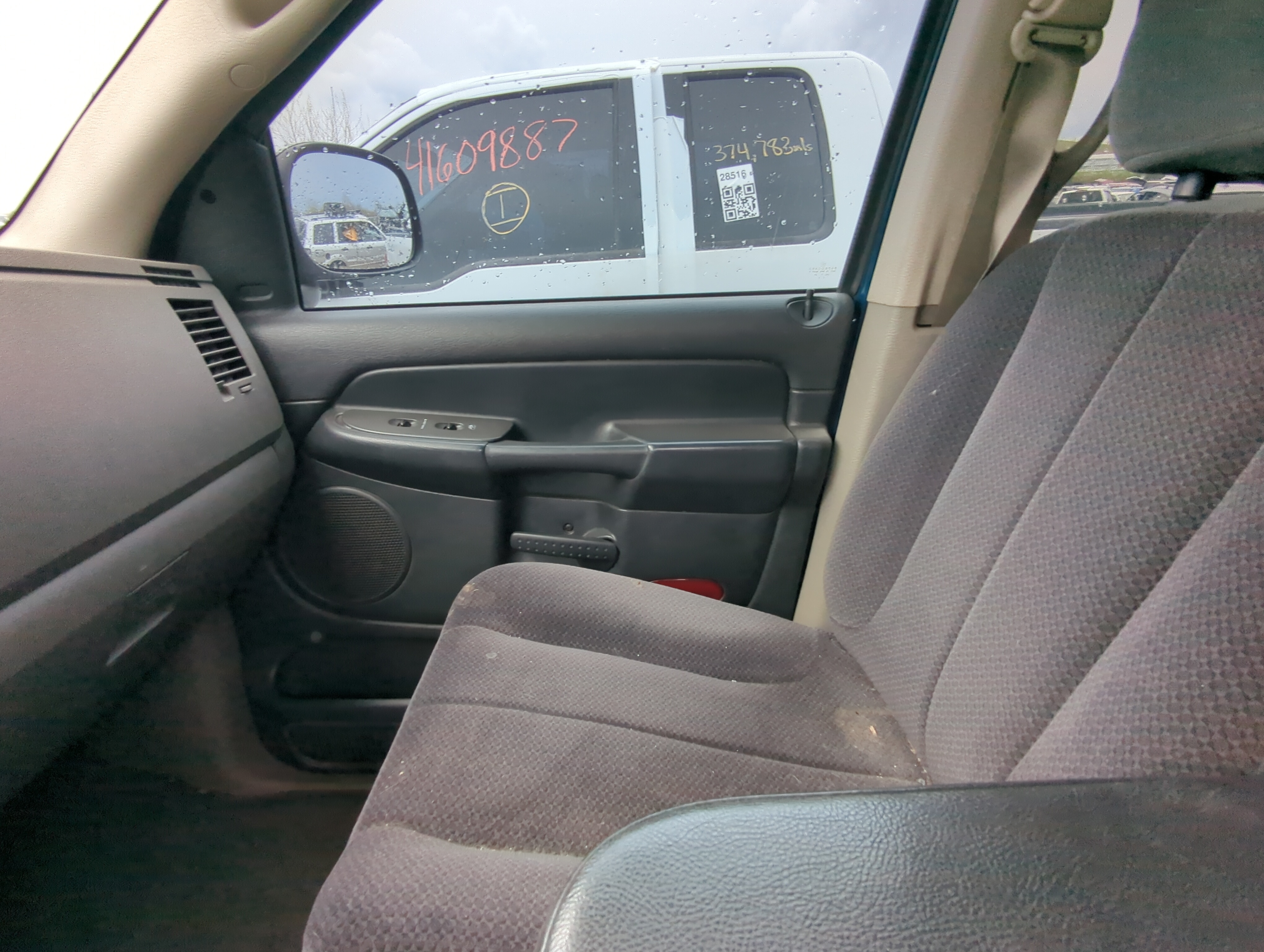 Picture of 2007 Dodge Ram 1500 Front Right Passenger Interior Door Panel Trim 881143