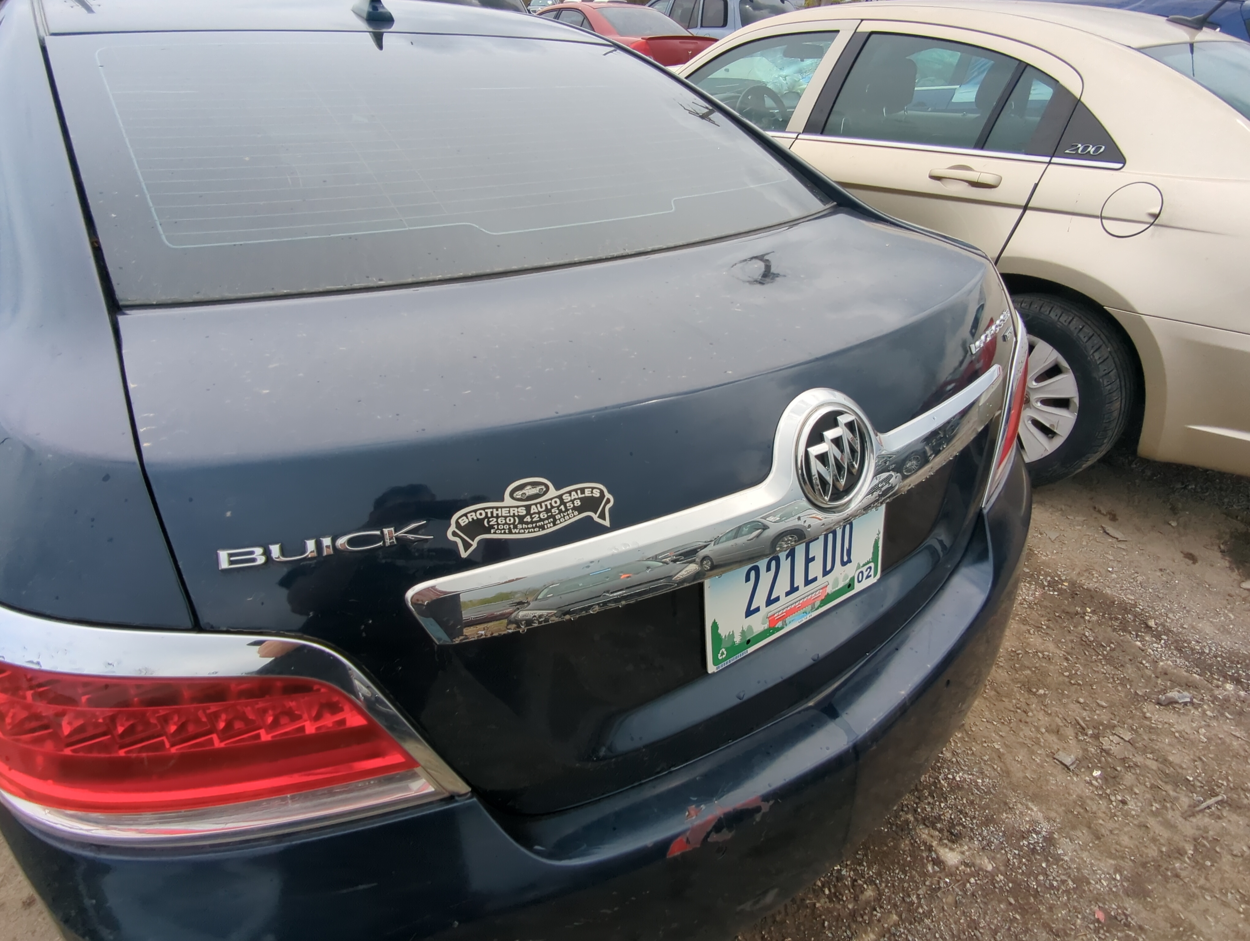 2010-2013 Buick Lacrosse Trunk/decklid/hatch/tailgate Oem 881532 - Oemusedautoparts1.com