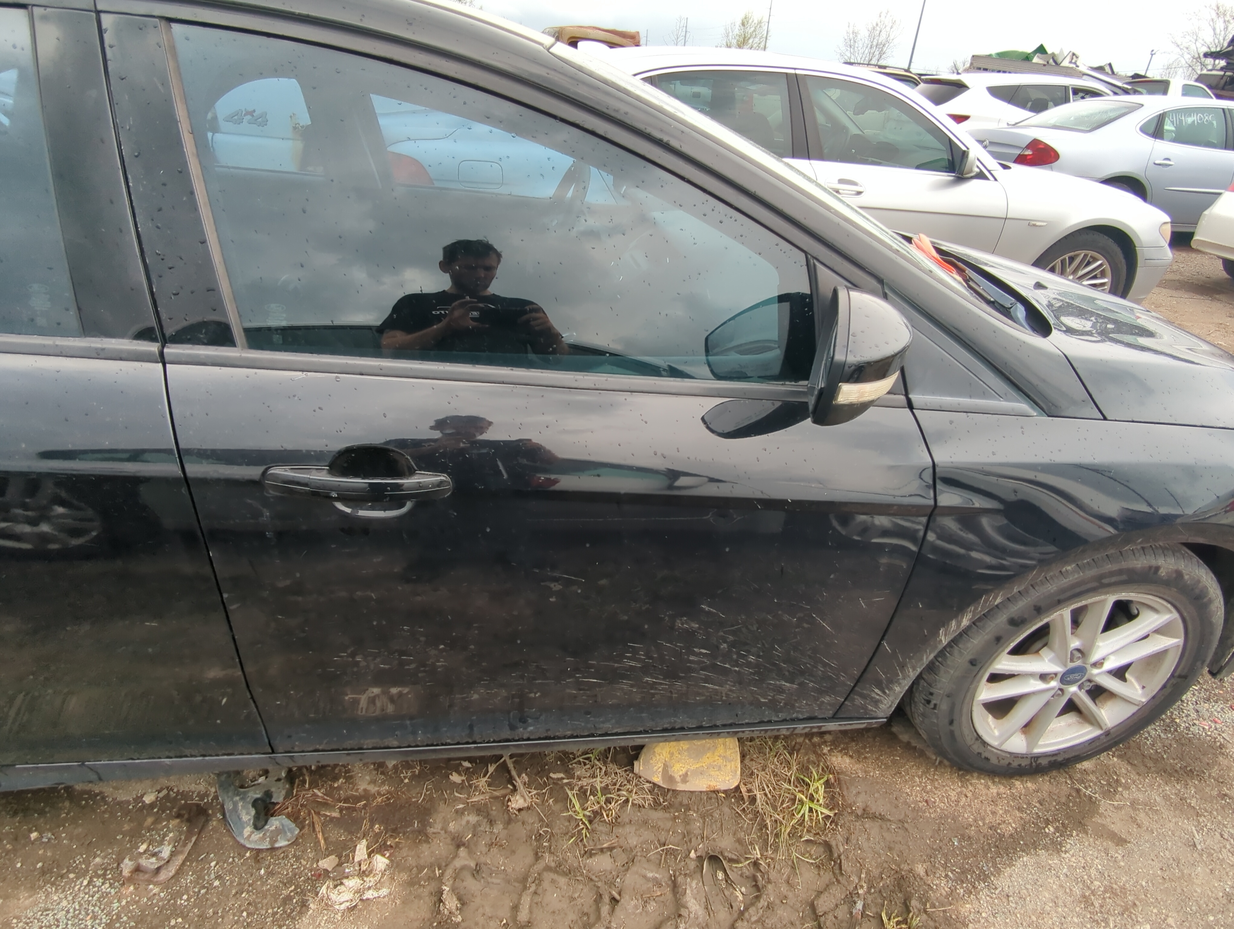 2015-2018 Ford Focus Passenger Front Door Oem 881604 - Oemusedautoparts1.com
