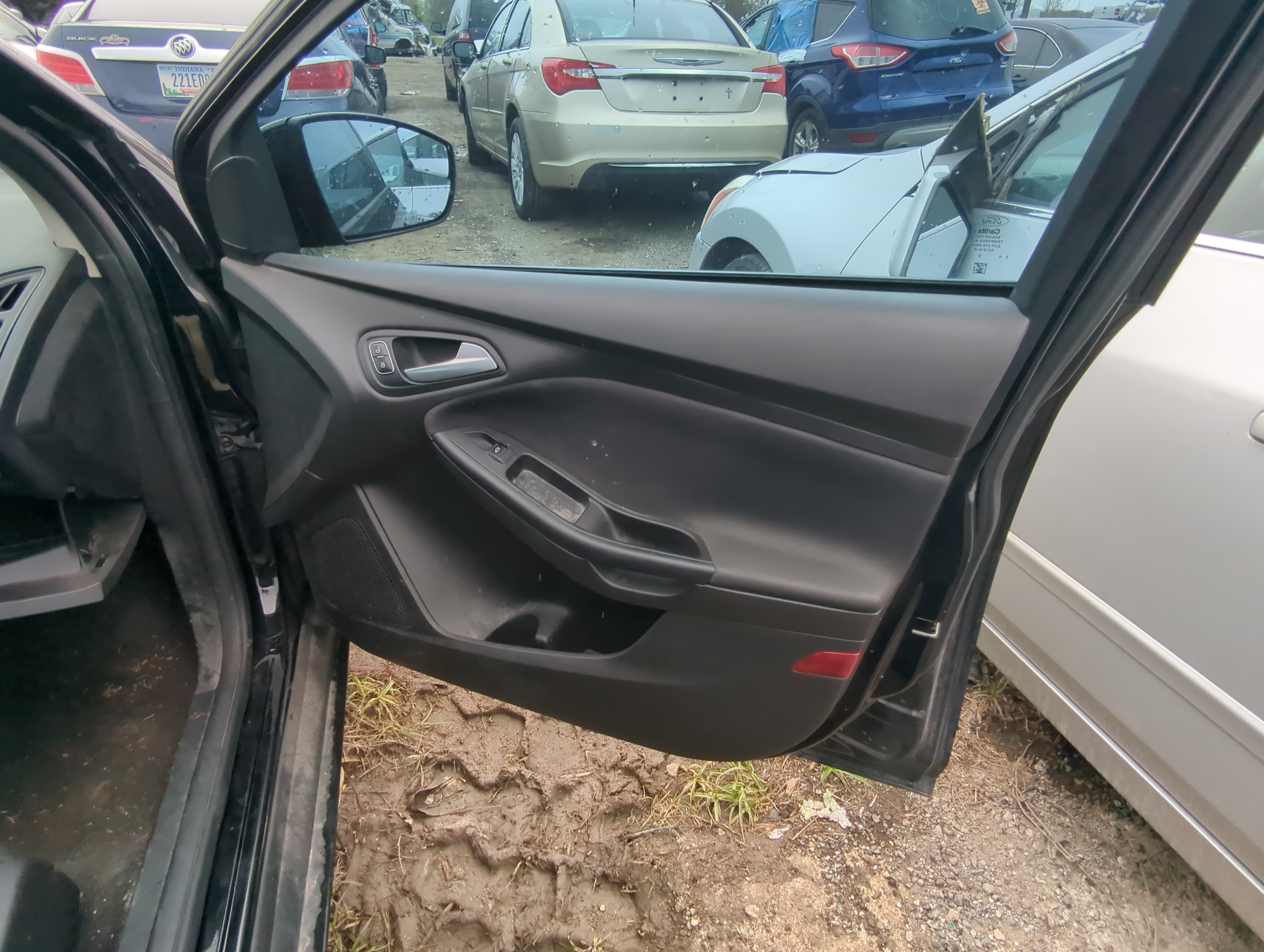 Picture of 2016 Ford Focus Front Right Passenger Interior Door Panel Trim 881683