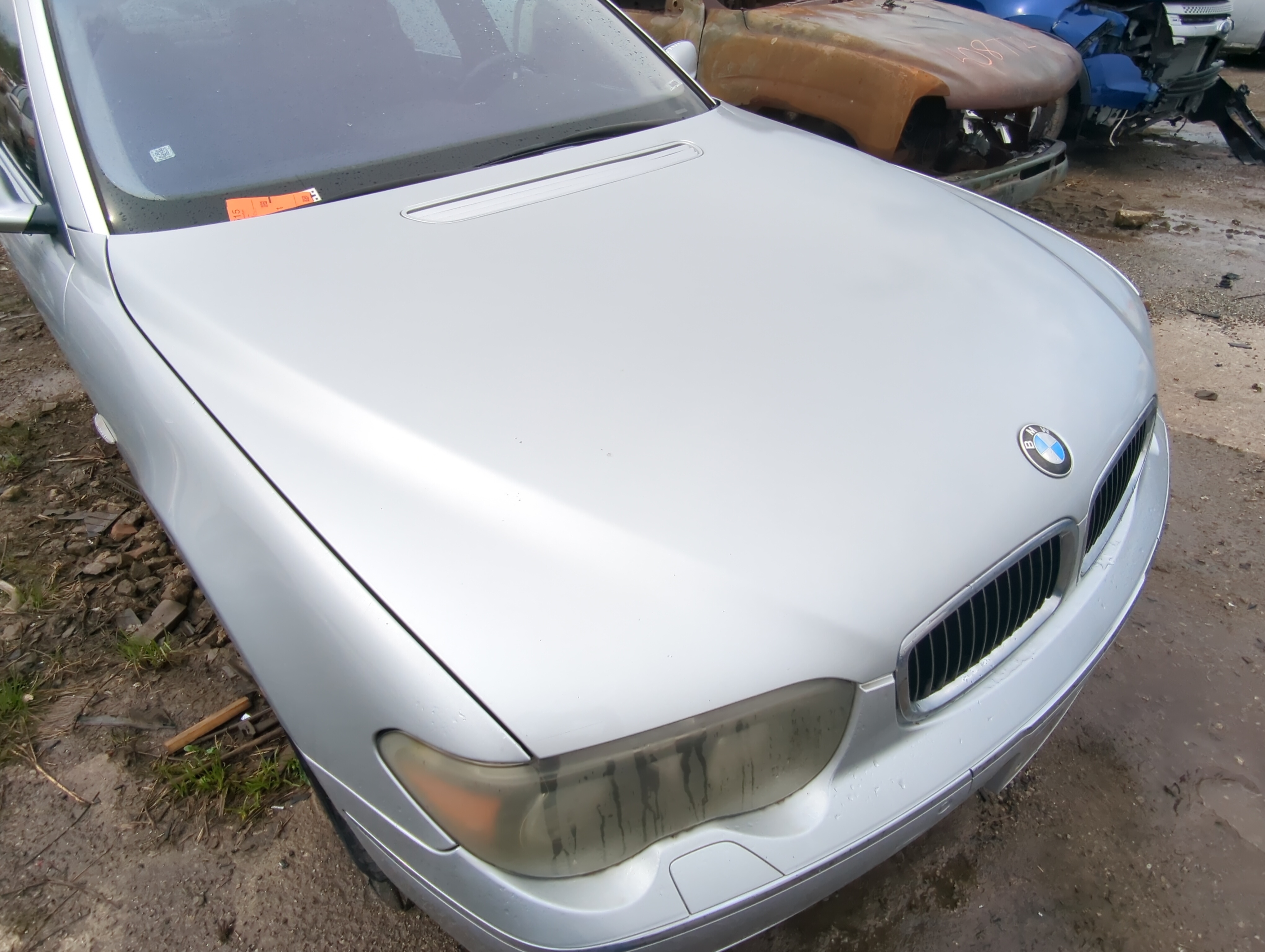 2002-2005 Bmw 745i Hood Oem 881858 - Oemusedautoparts1.com