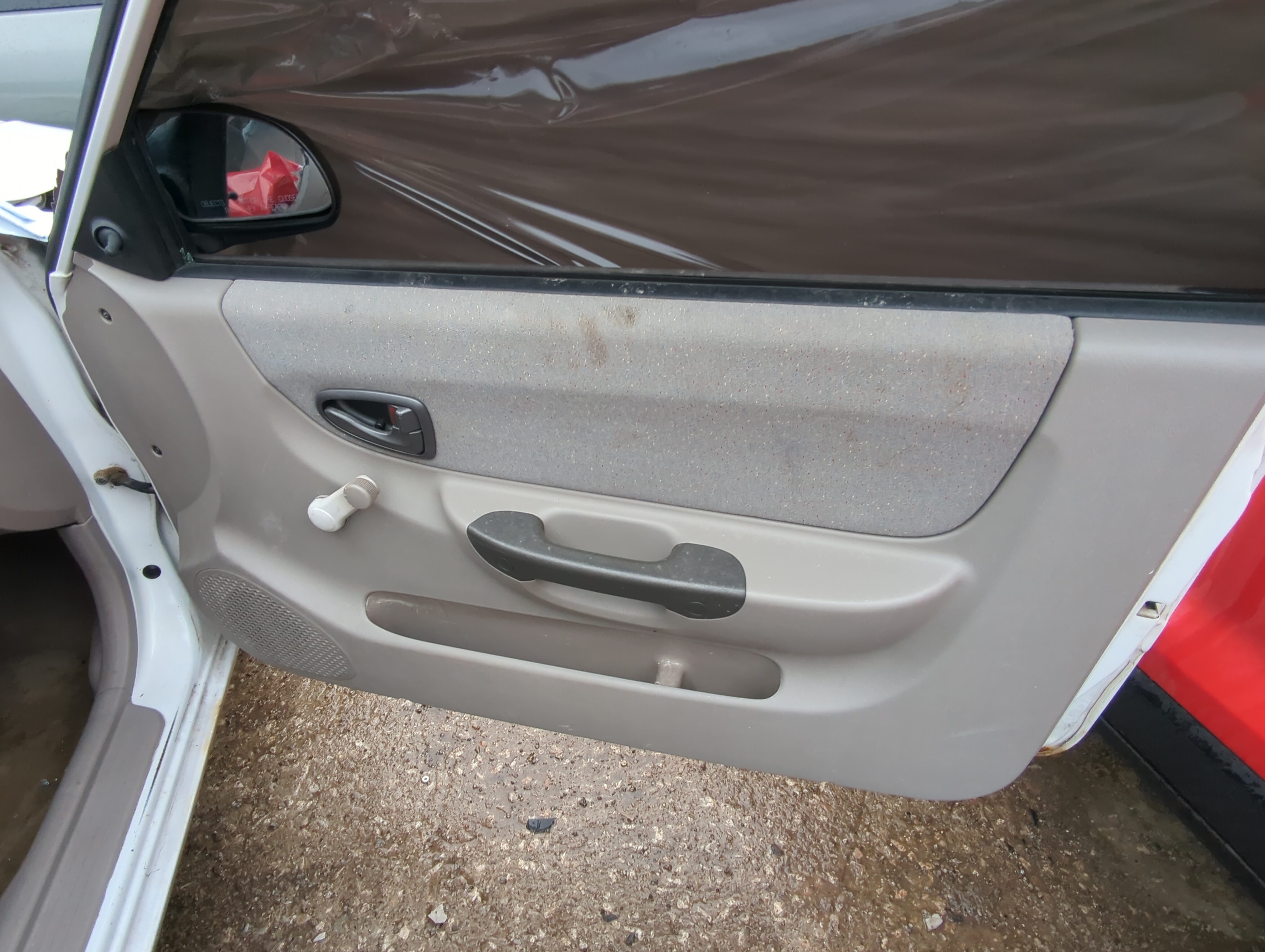 Picture of 2000 Hyundai Accent Front Right Passenger Interior Door Panel Trim 882035