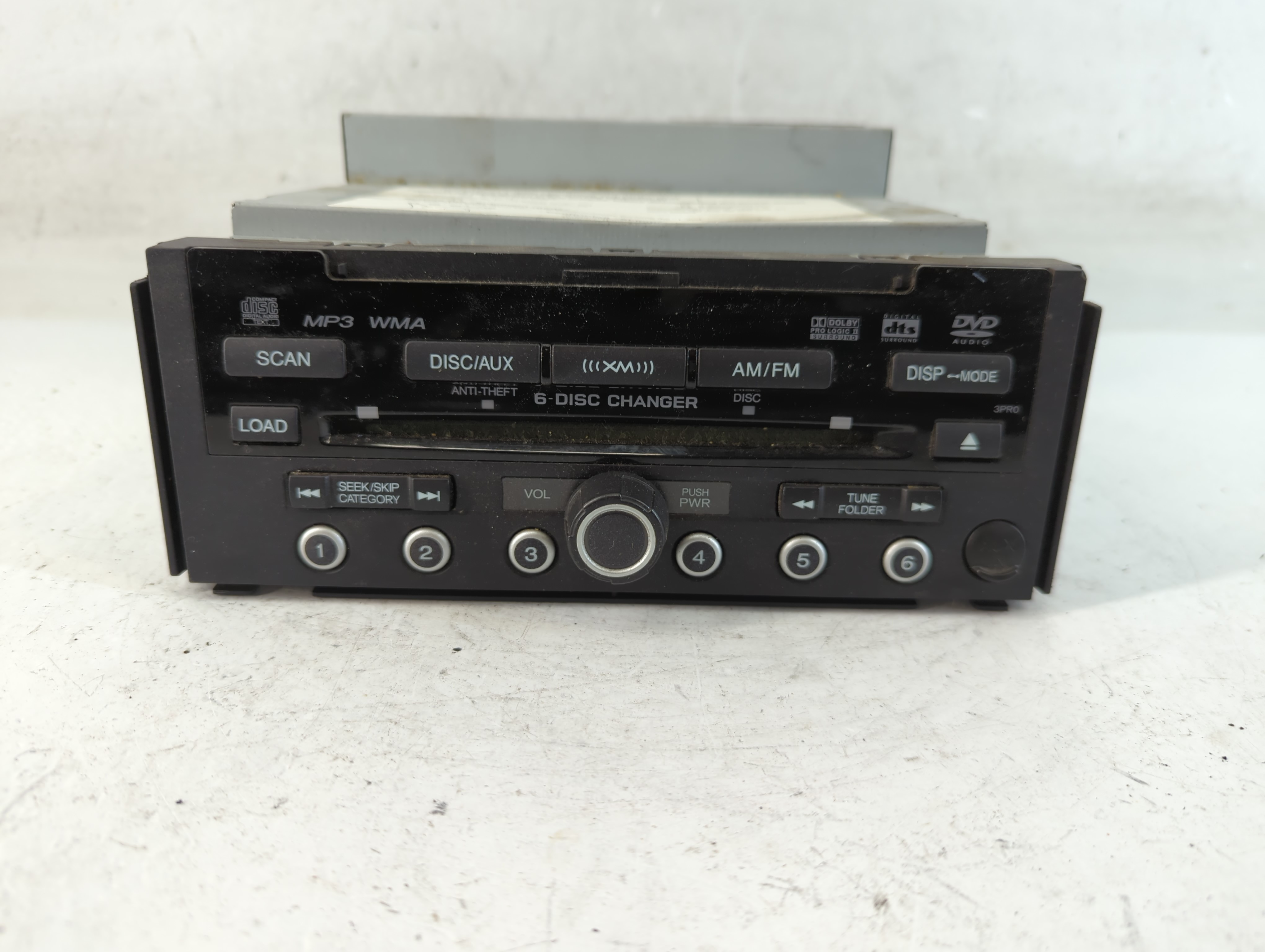 2008-2009 Acura Rdx Am Fm Cd Player Radio Receiver 882848 - Oemusedautoparts1.com