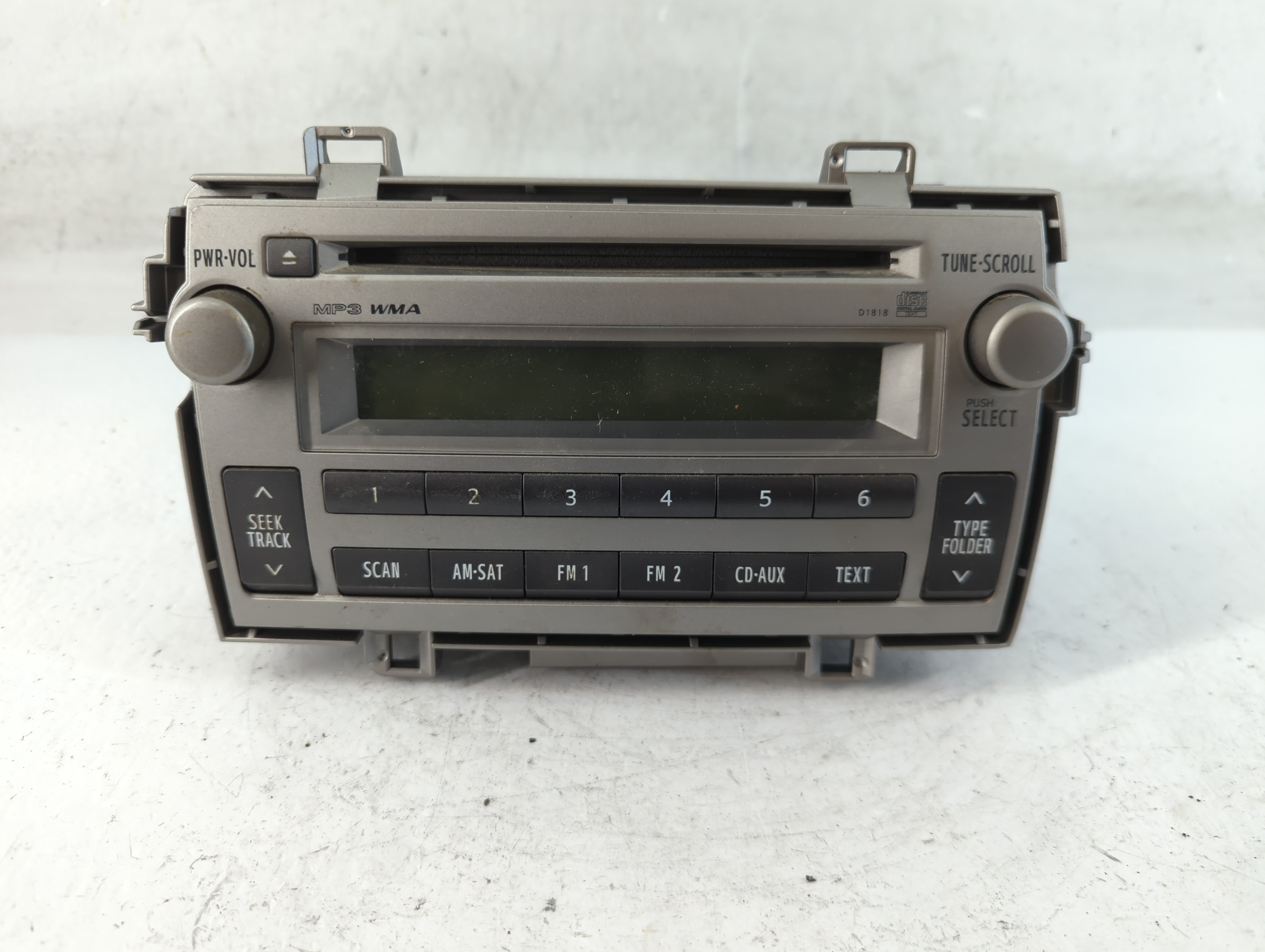2011-2014 Toyota Matrix Am Fm Cd Player Radio Receiver 882850 - Oemusedautoparts1.com