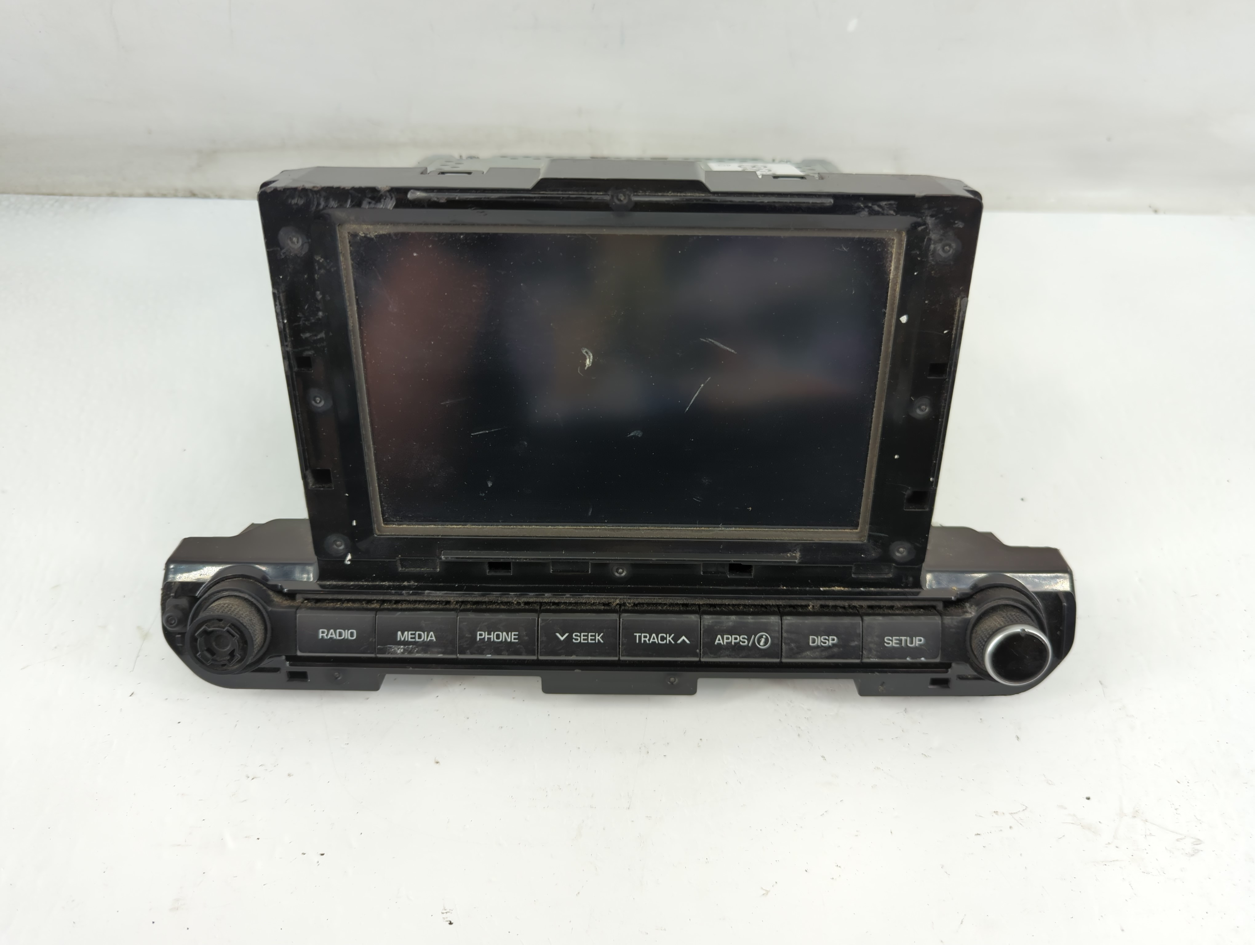 2017-2018 Hyundai Elantra Am Fm Cd Player Radio Receiver 883154 - Oemusedautoparts1.com