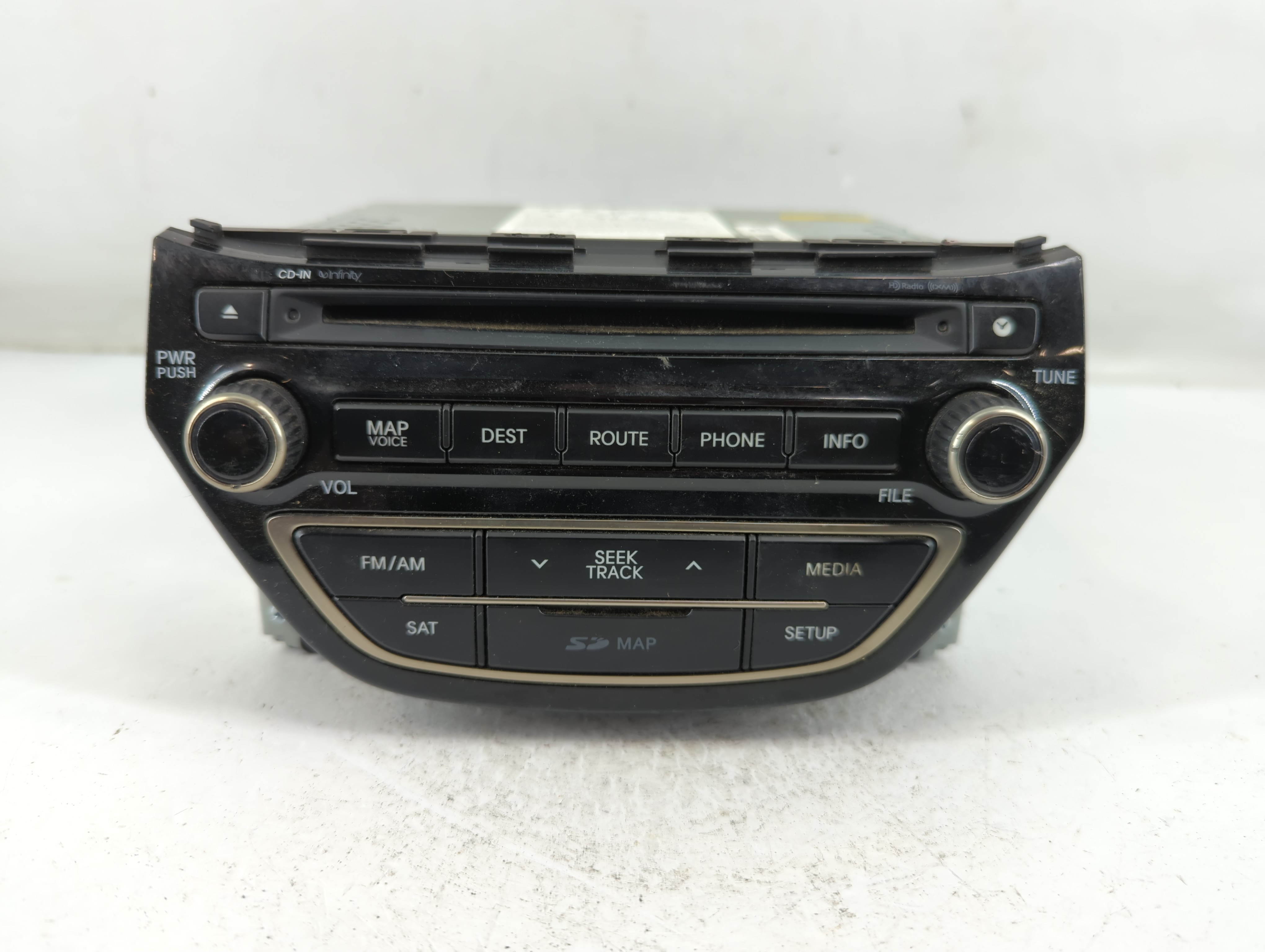 2014-2015 Hyundai Genesis Am Fm Cd Player Radio Receiver 883248 - Oemusedautoparts1.com