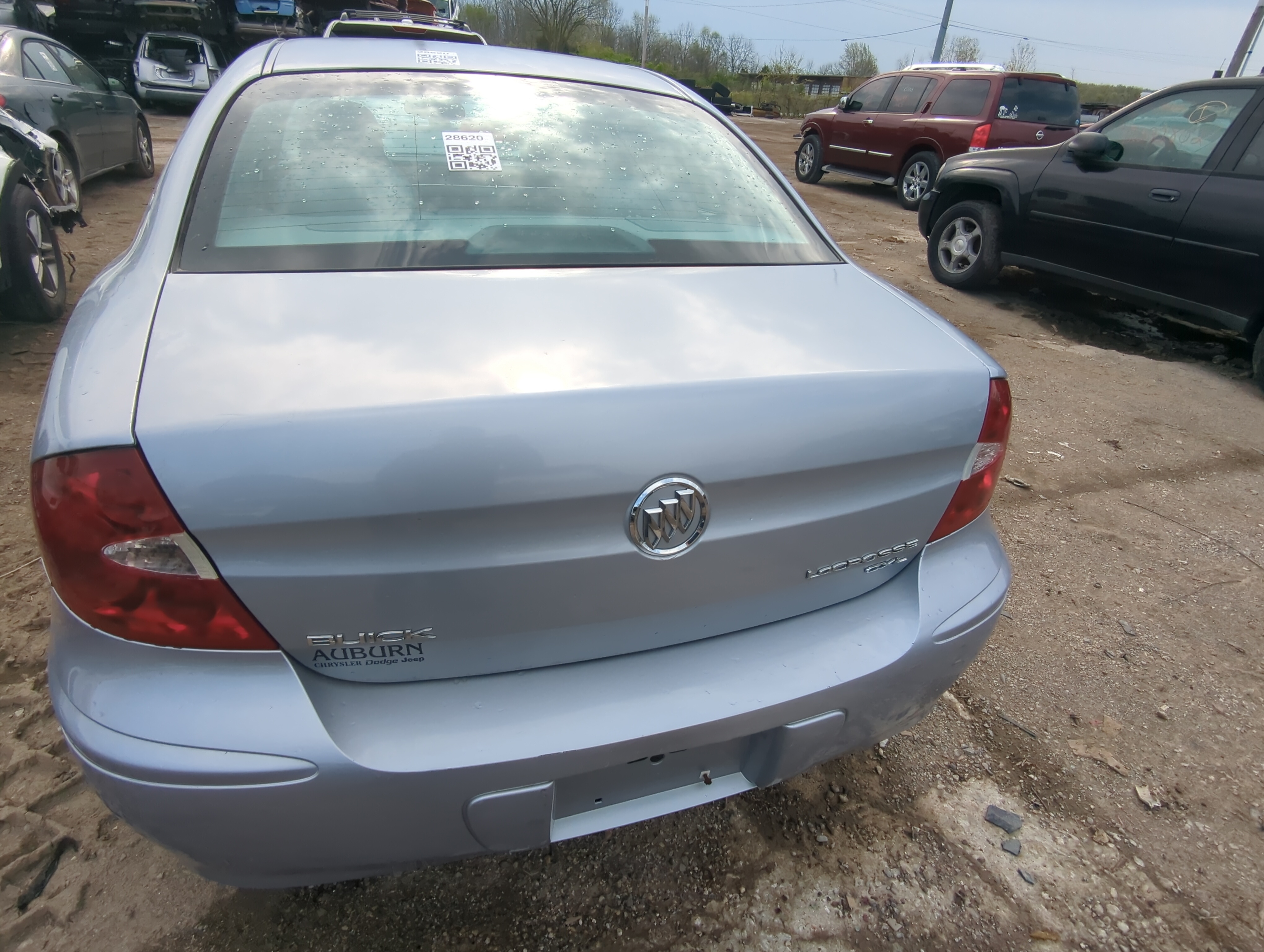 2005-2007 Buick Lacrosse Trunk/decklid/hatch/tailgate Oem 884196 - Oemusedautoparts1.com