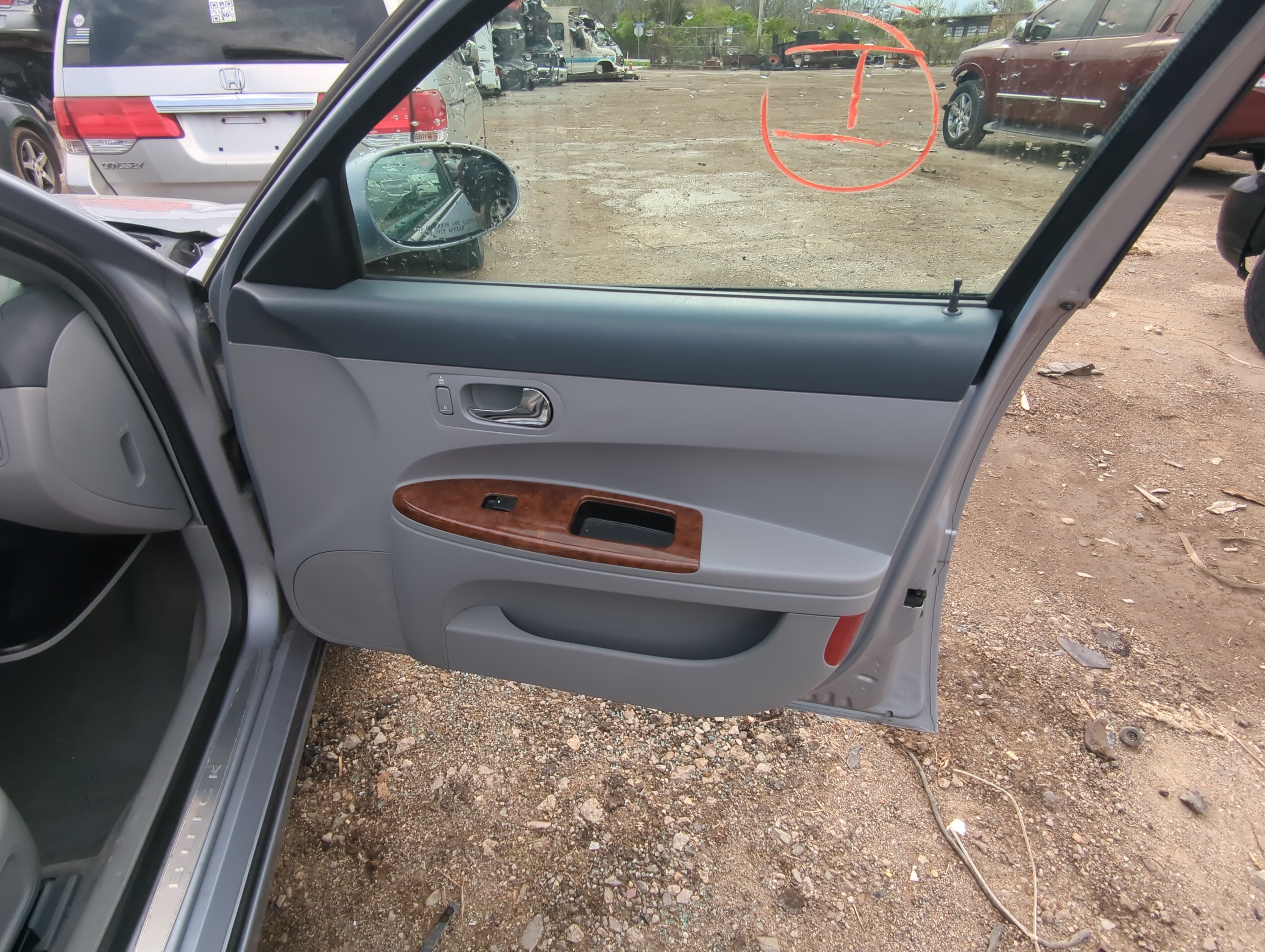 Picture of 2005 Buick Lacrosse Front Right Passenger Interior Door Panel Trim 884261