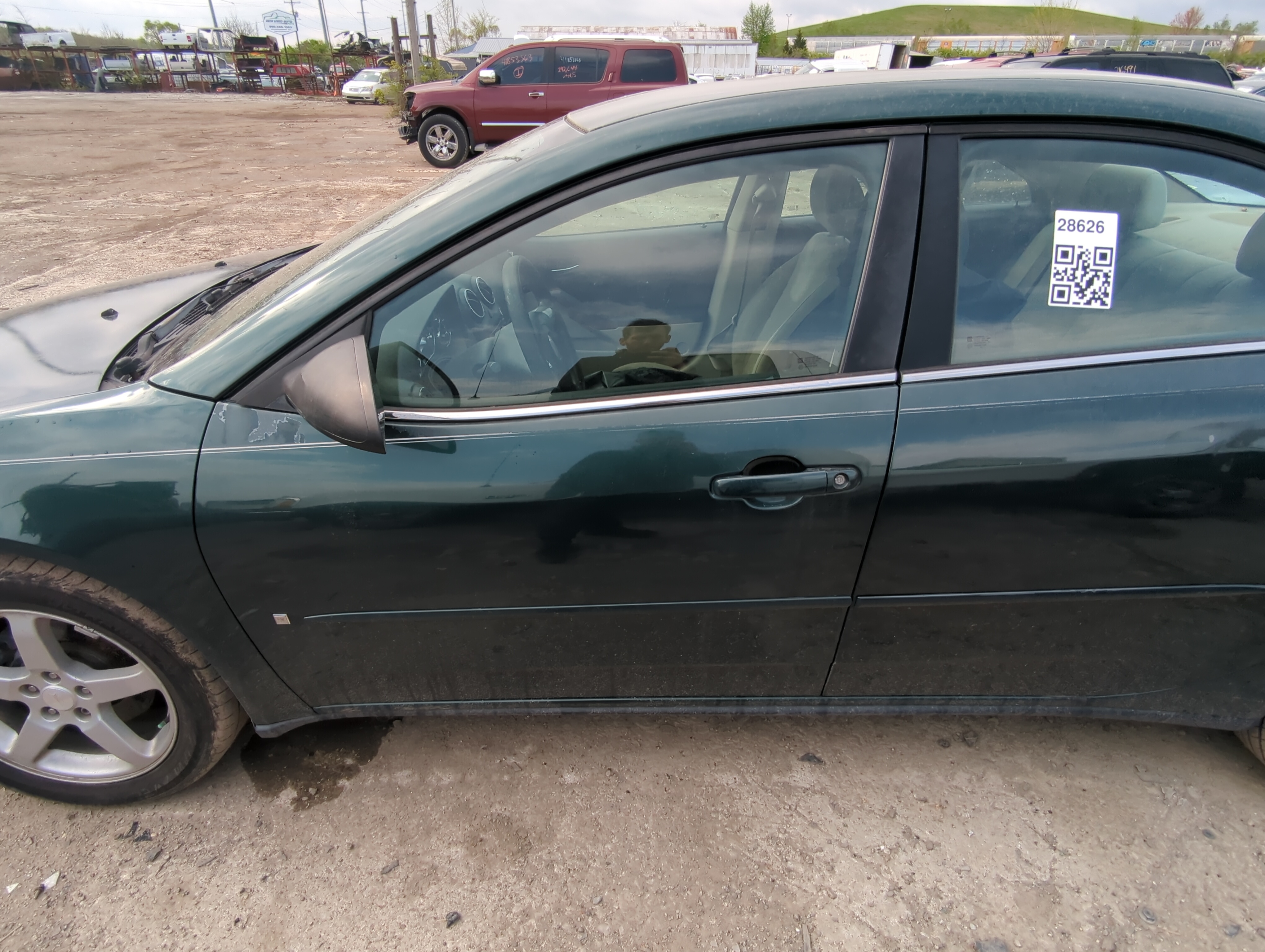 2005-2010 Pontiac G6 Driver Front Door Oem 884346 - Oemusedautoparts1.com