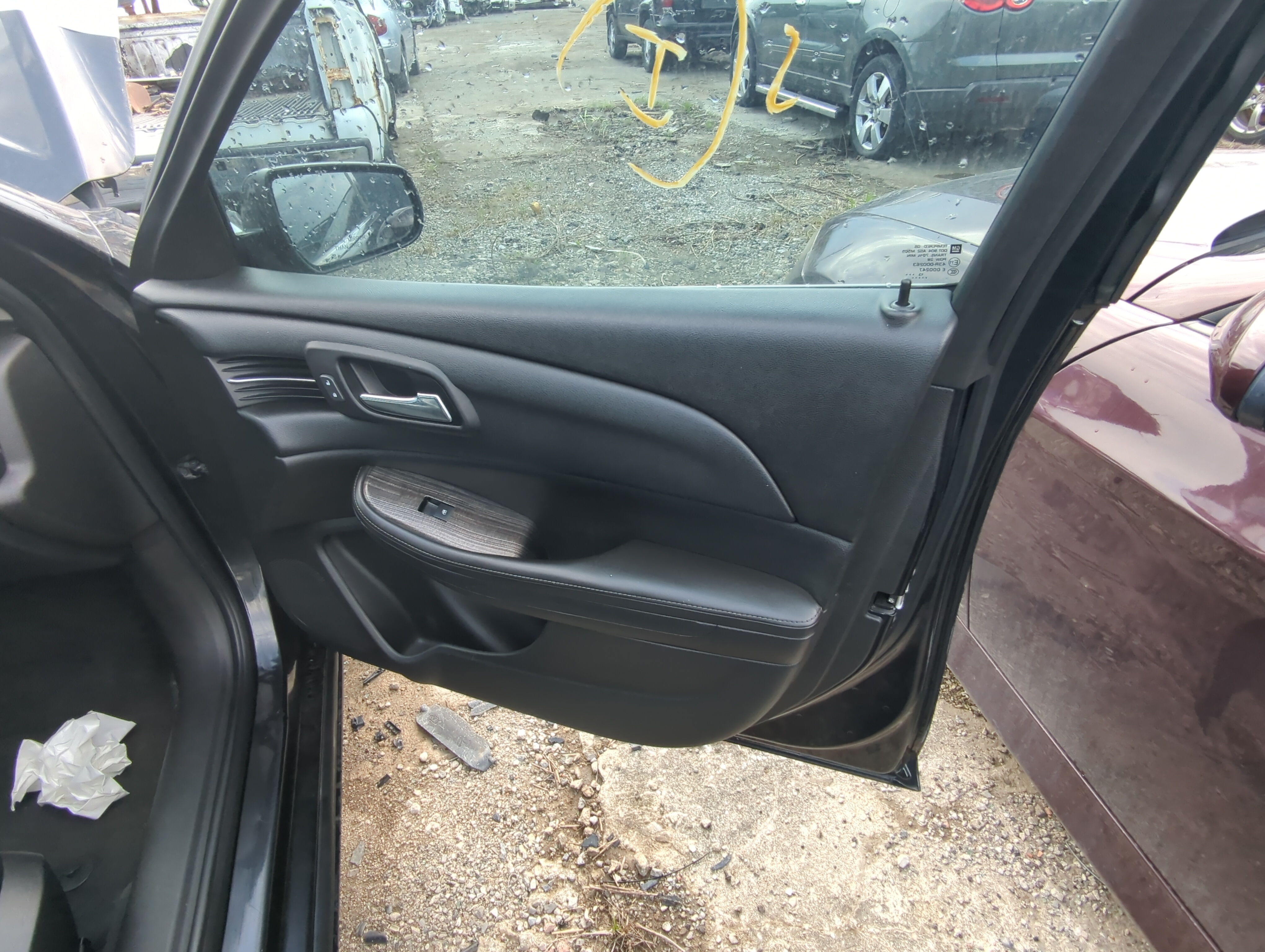Picture of 2014 Chevrolet Malibu Front Right Passenger Interior Door Panel Trim 884637