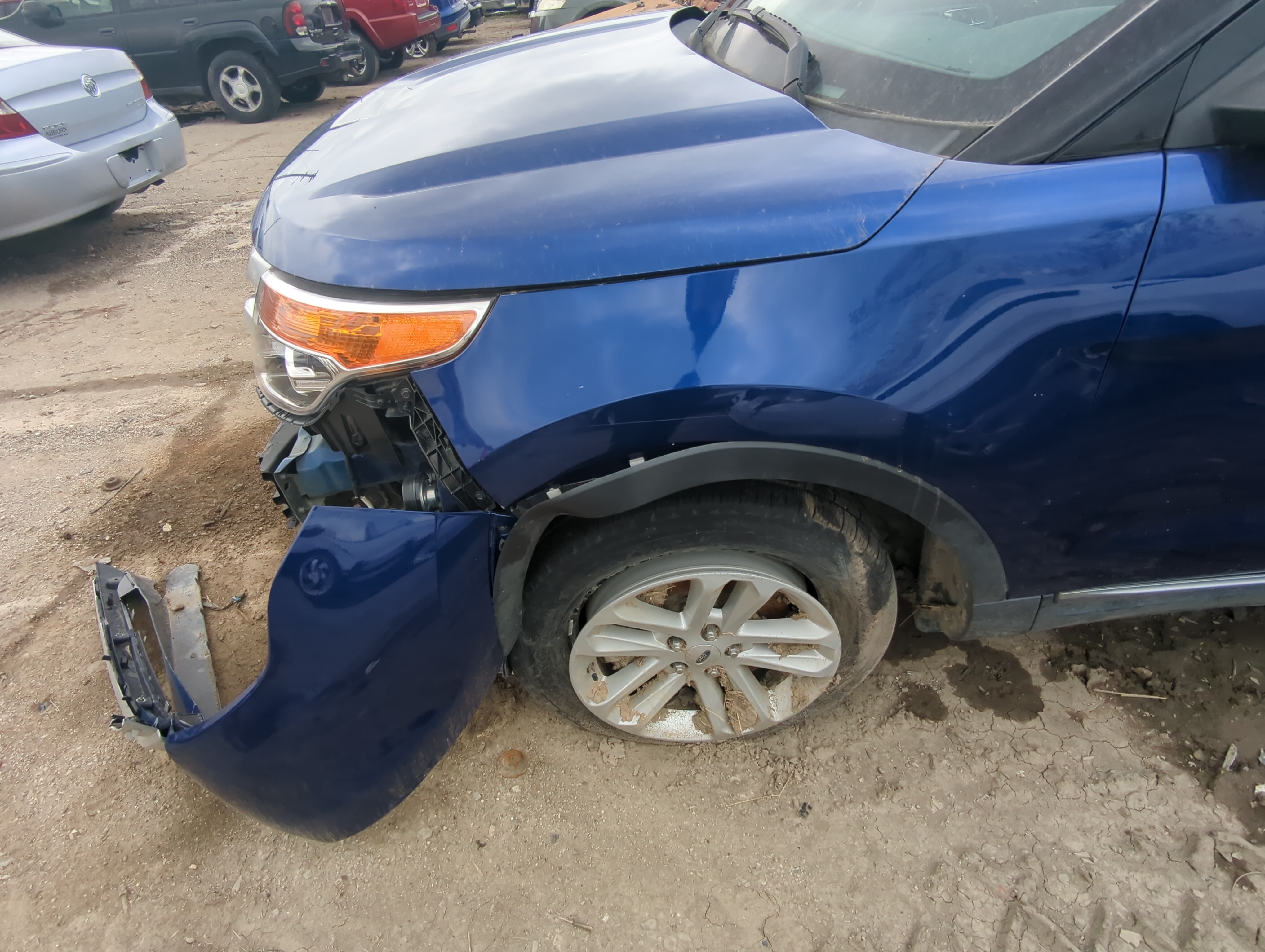 2011-2015 Ford Explorer Driver Fender 884900 - Oemusedautoparts1.com