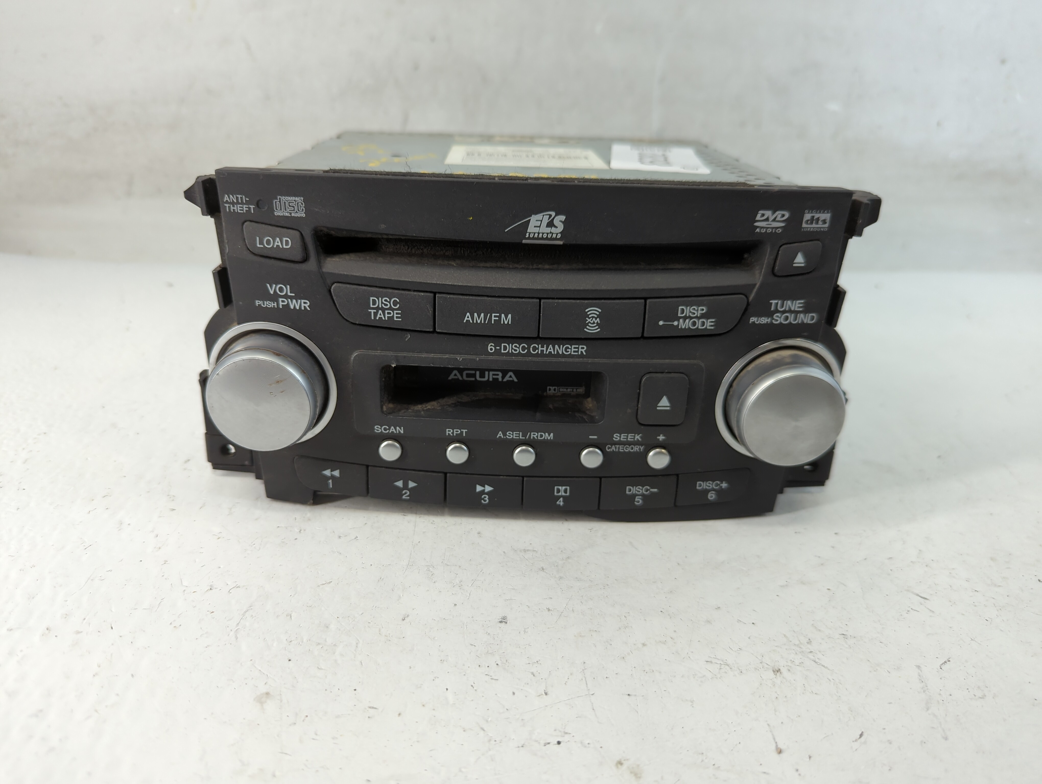 2004-2006 Acura Tl Radio Control Panel 885282 - Oemusedautoparts1.com