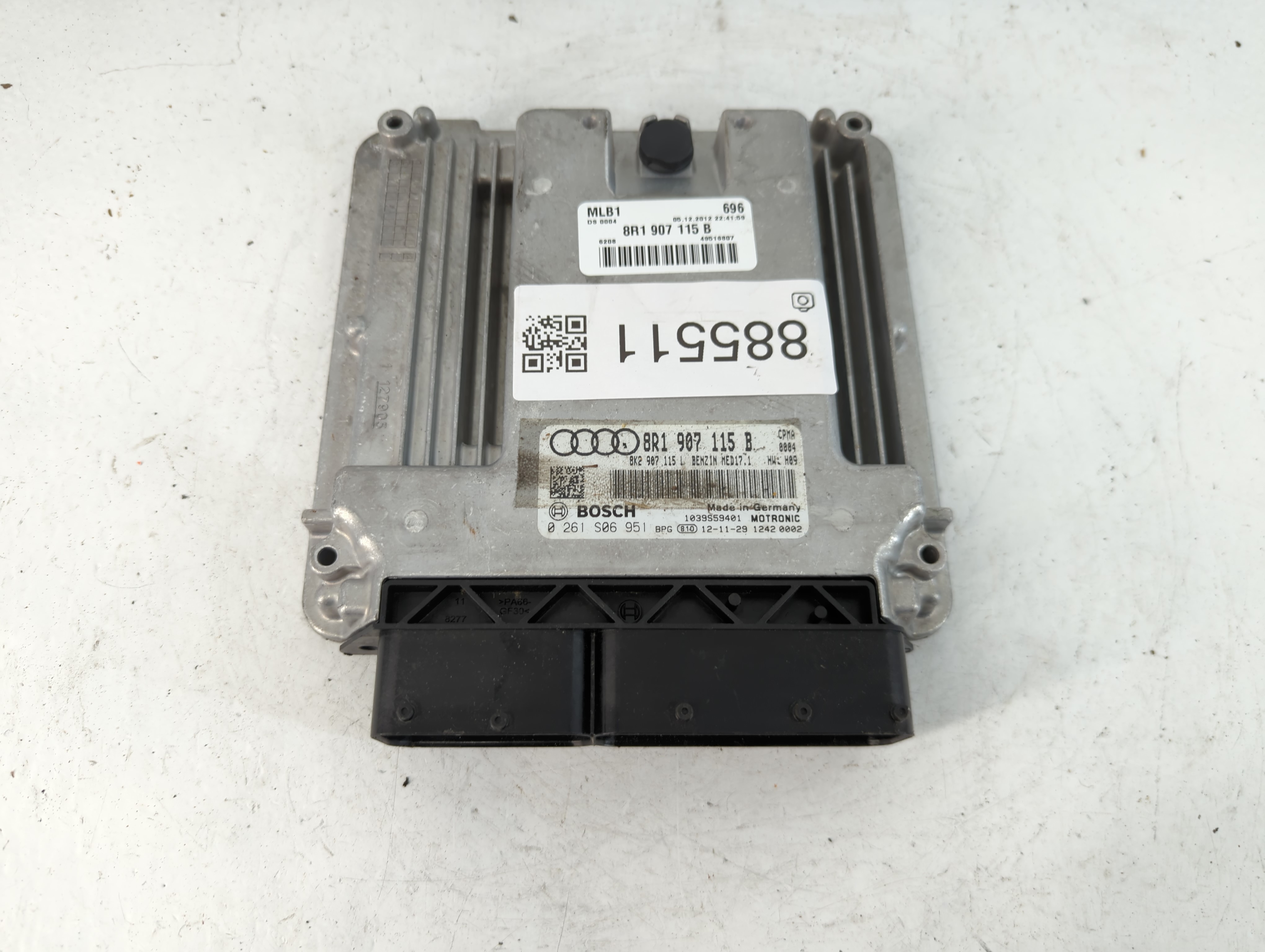 2013-2015 Audi Q5 Engine Control Computer Ecu Pcm Ecm Pcu Oem 885511 - Oemusedautoparts1.com