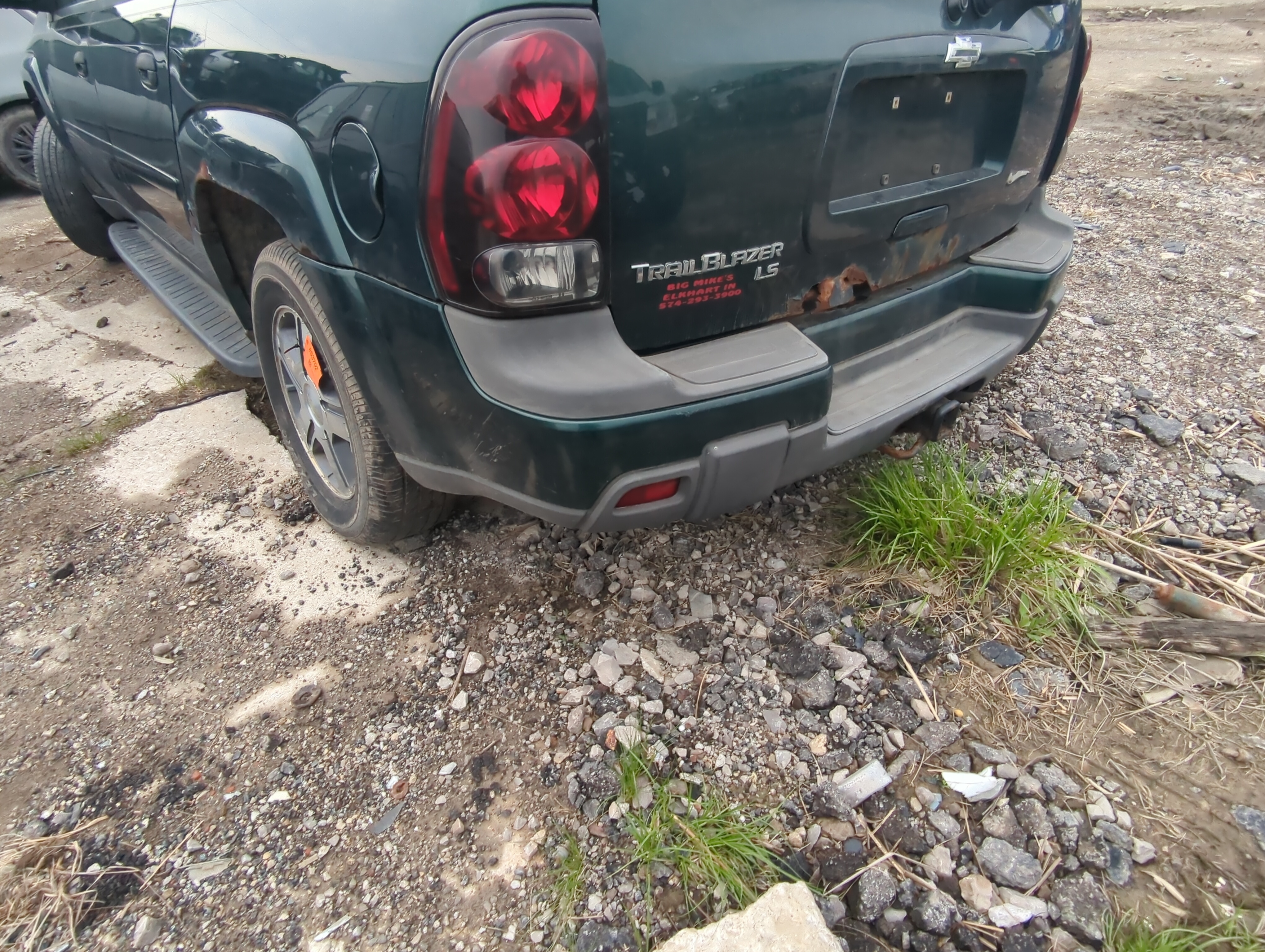 Picture of 2006-2006 Chevrolet Trailblazer Ext Rear Bumper Assembly Oem 886564