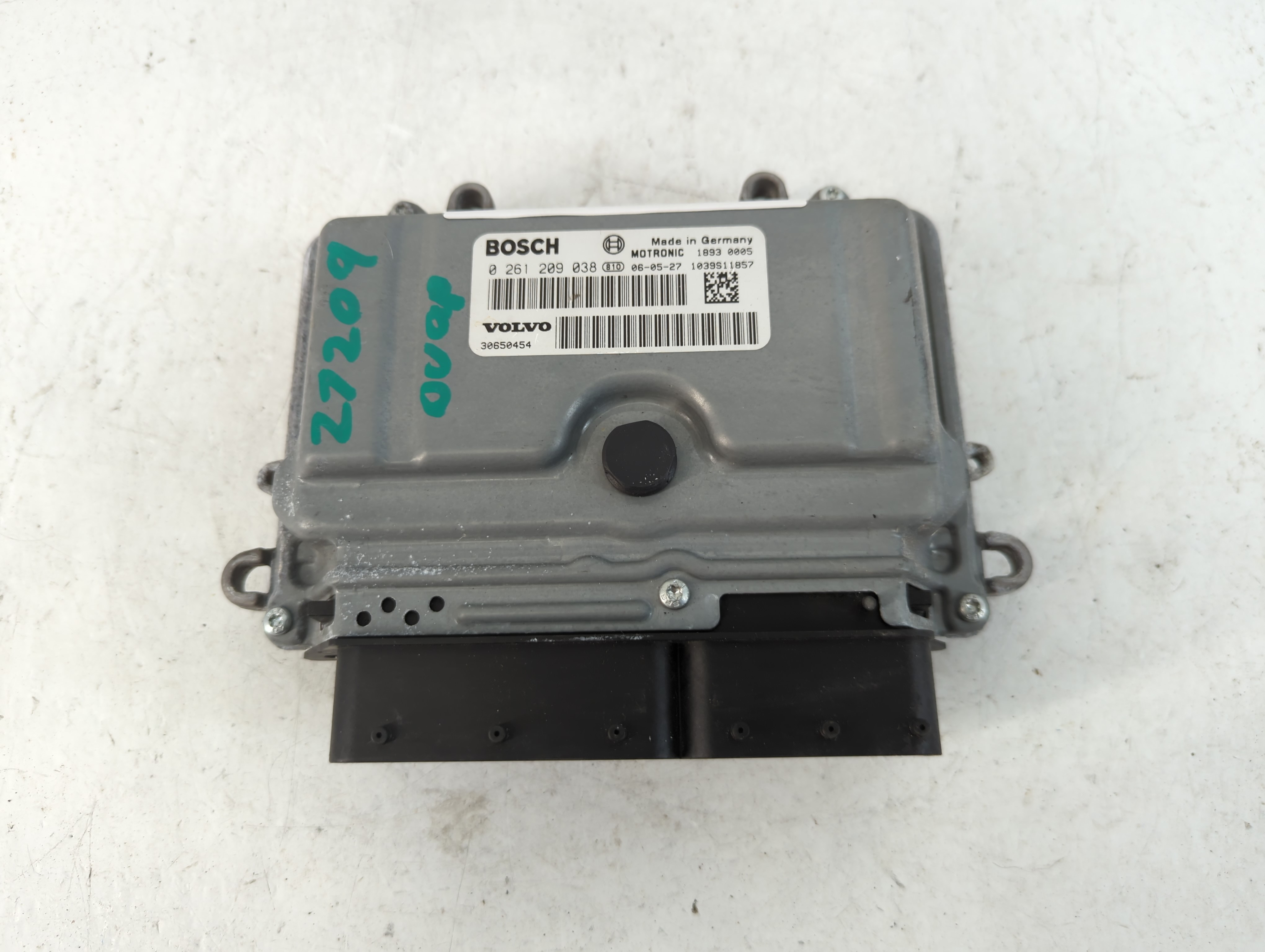 2007-2013 Volvo C30 Engine Control Computer Ecu Pcm Ecm Pcu Oem 886815 - Oemusedautoparts1.com