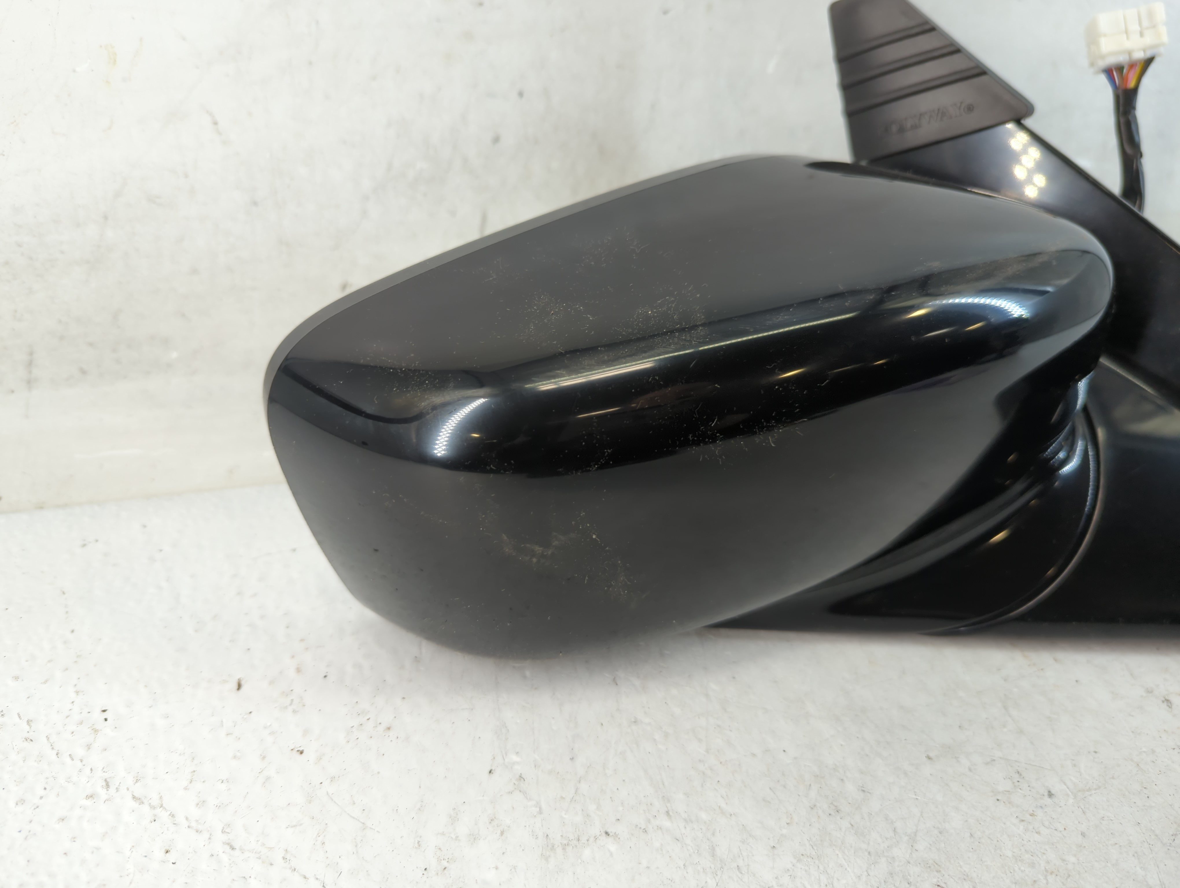 2004-2006 Acura Tl Passenger Right Side View Manual Door Mirror Black 886855 - Oemusedautoparts1.com
