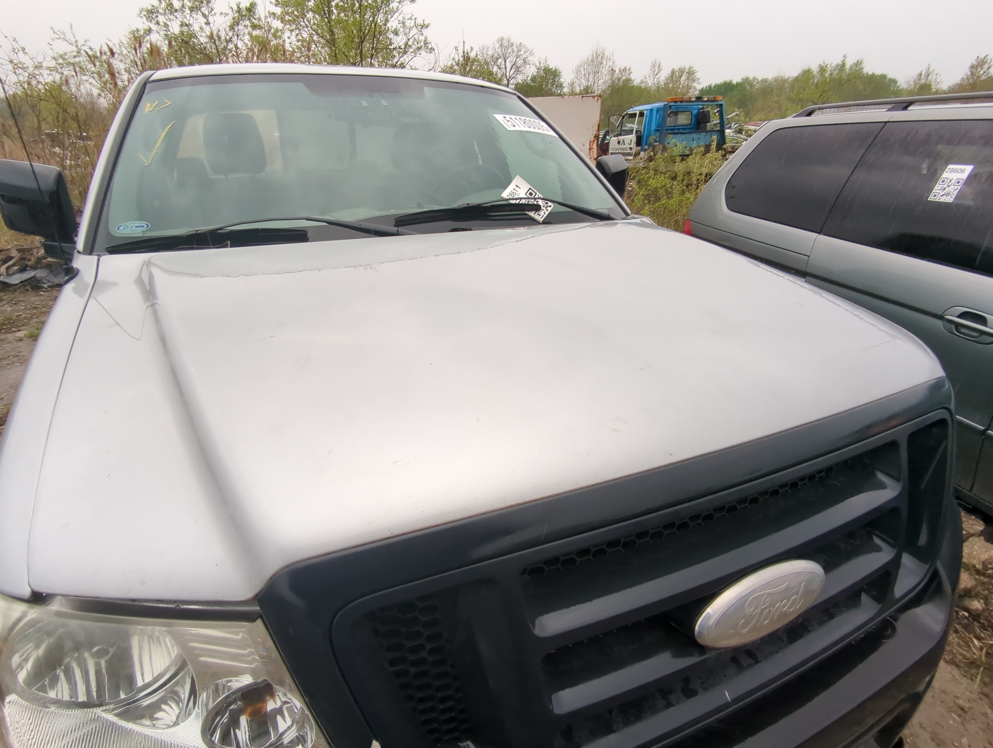 2004-2008 Ford F-150 Hood Oem 887317 - Oemusedautoparts1.com