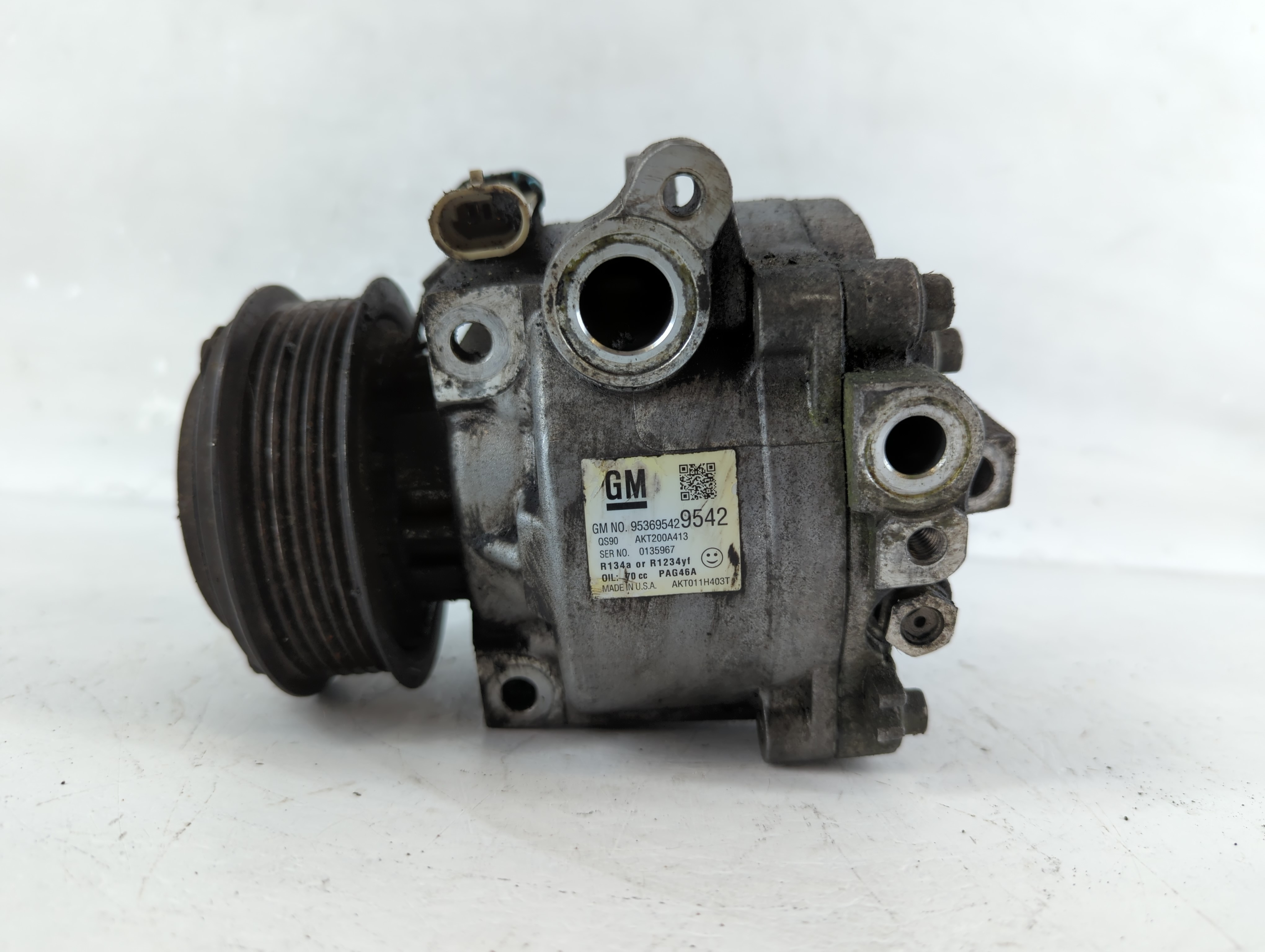 Picture of 2013-2019 Chevrolet Sonic Air Conditioning A/c Ac Compressor Oem 888334